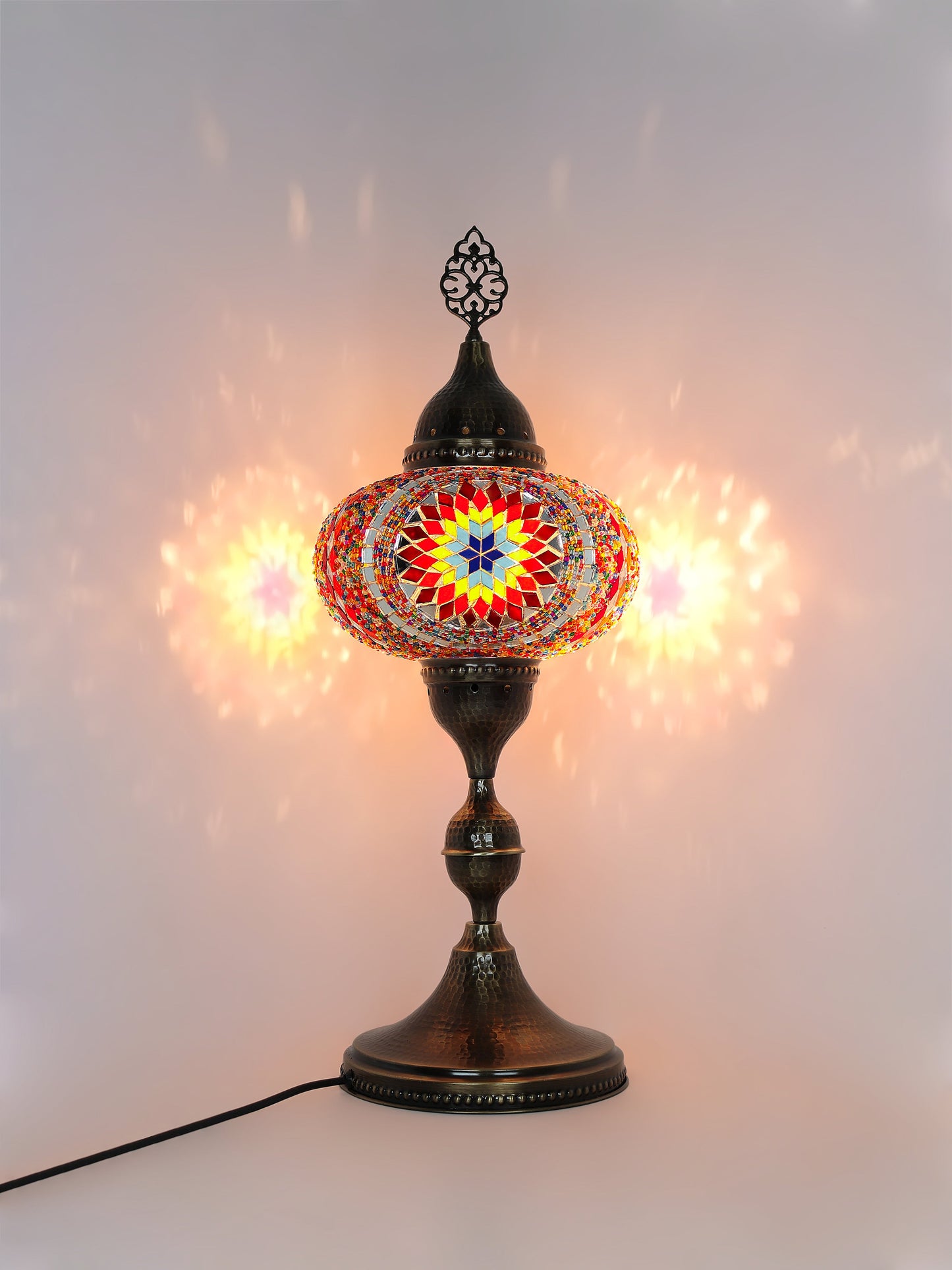 Turkish Mosaic Glass Table Lamp
