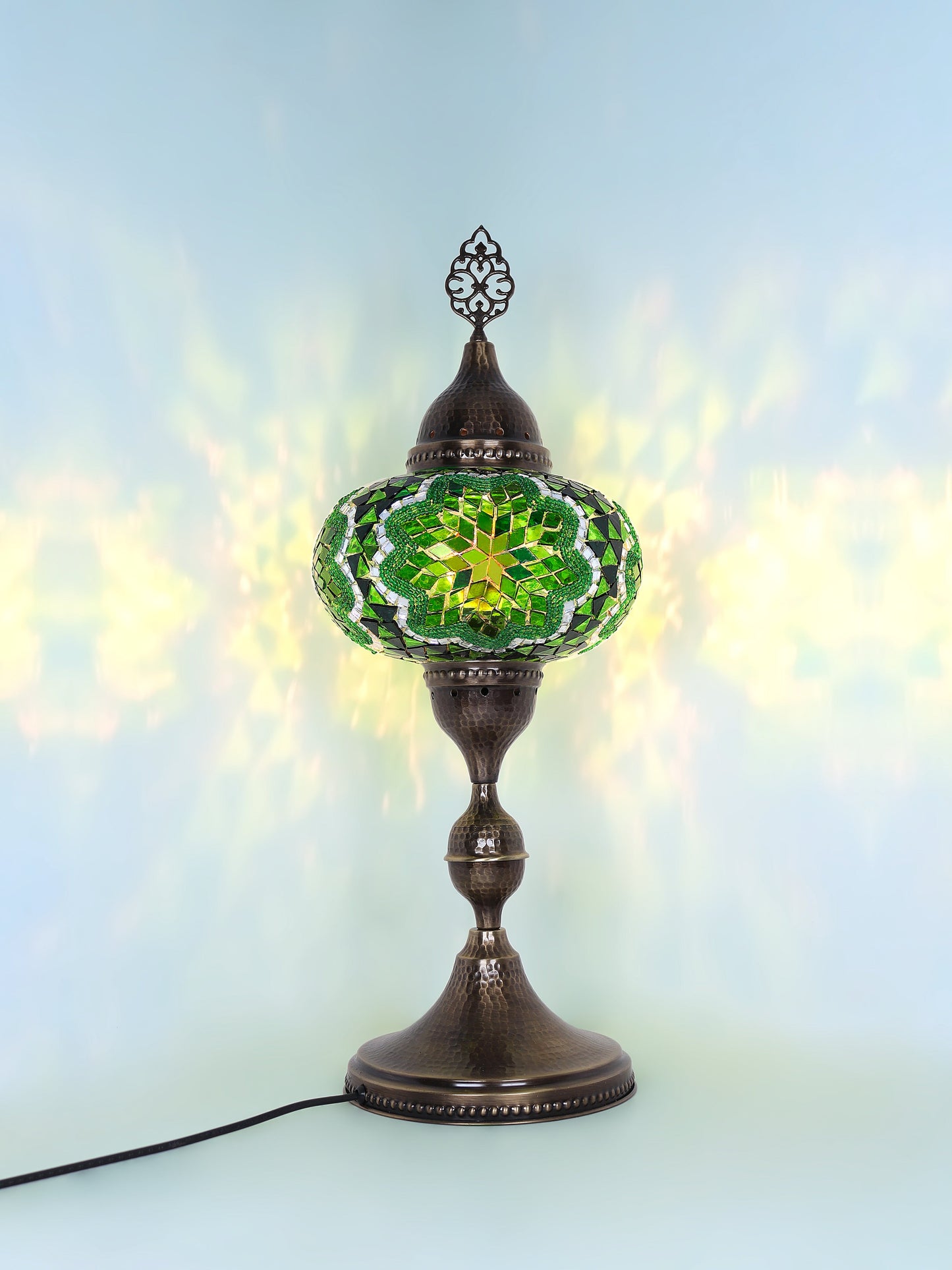 Turkish Mosaic Glass Table Lamp