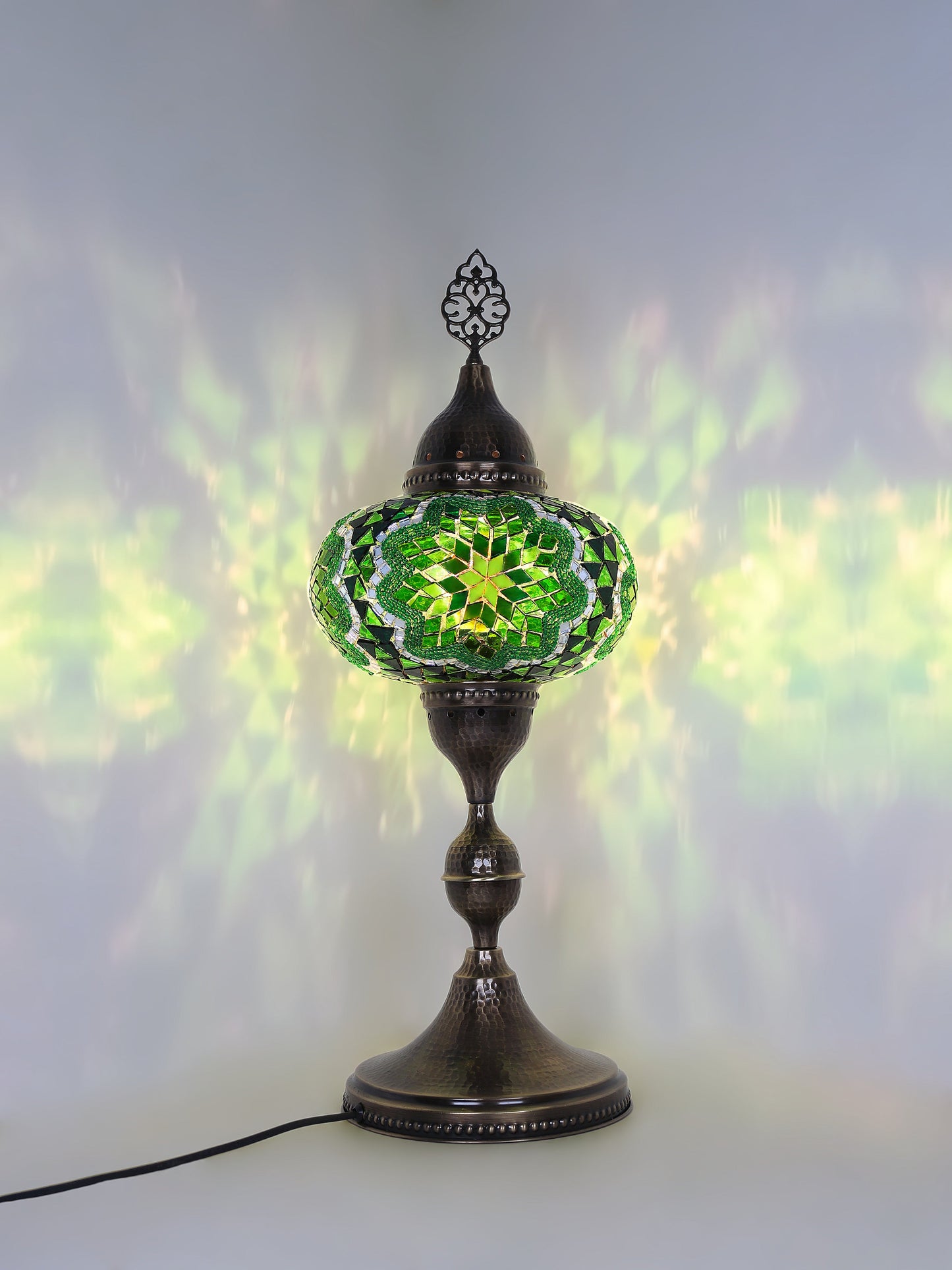 Turkish Mosaic Glass Table Lamp