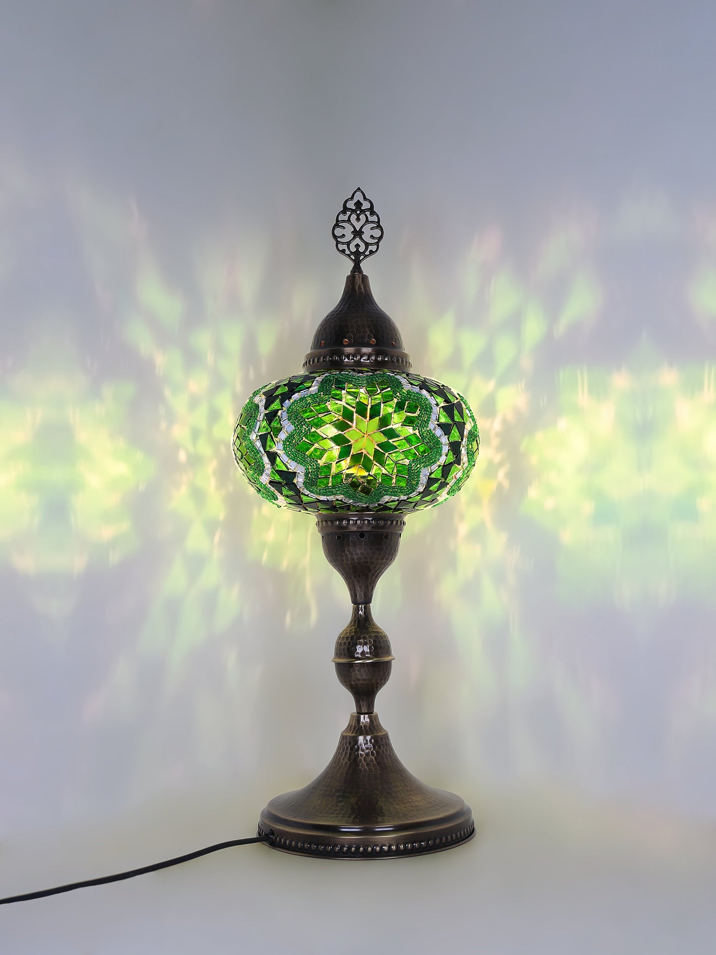 Turkish Mosaic Glass Table Lamp