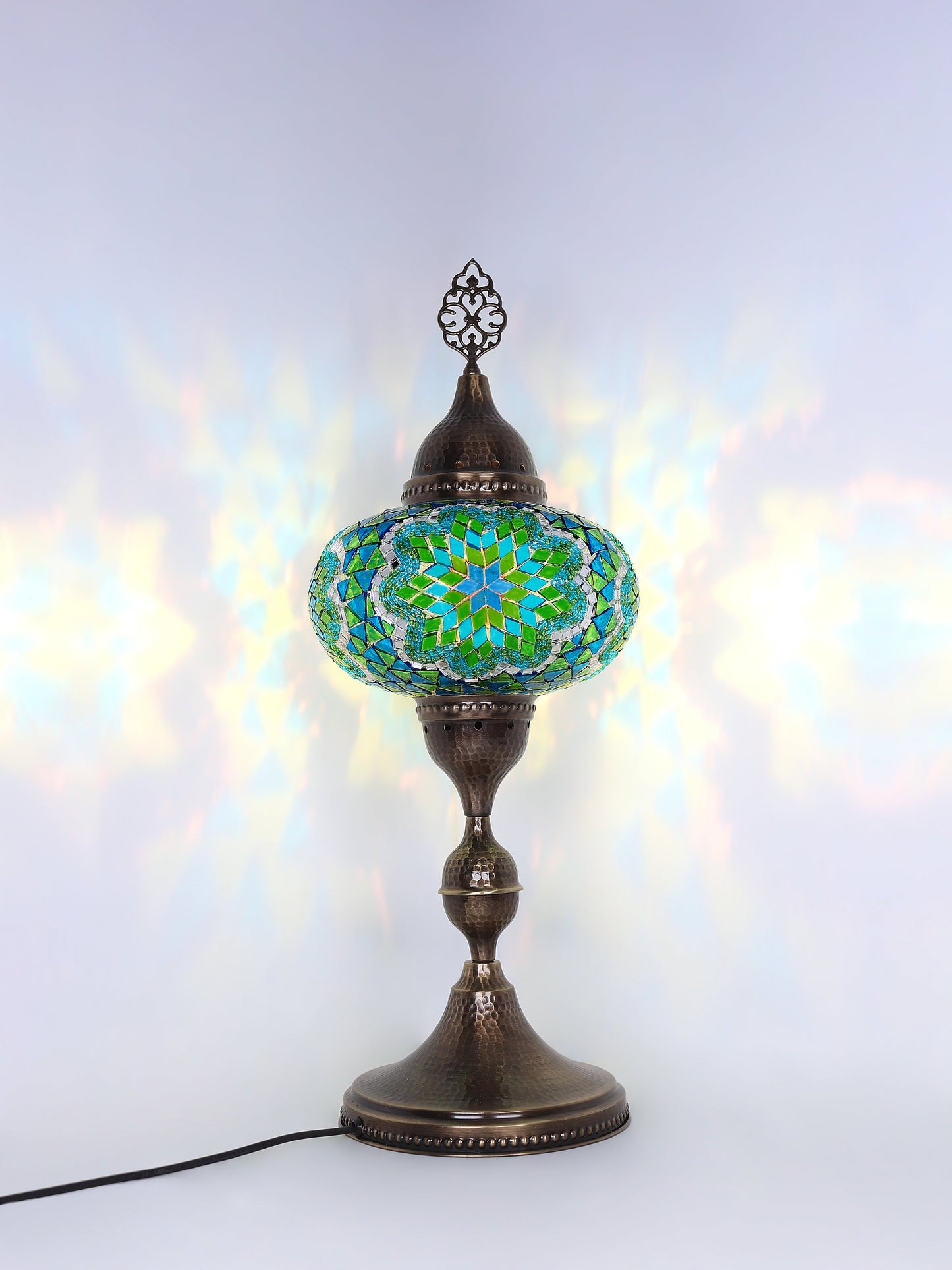 Turkish Mosaic Glass Table Lamp