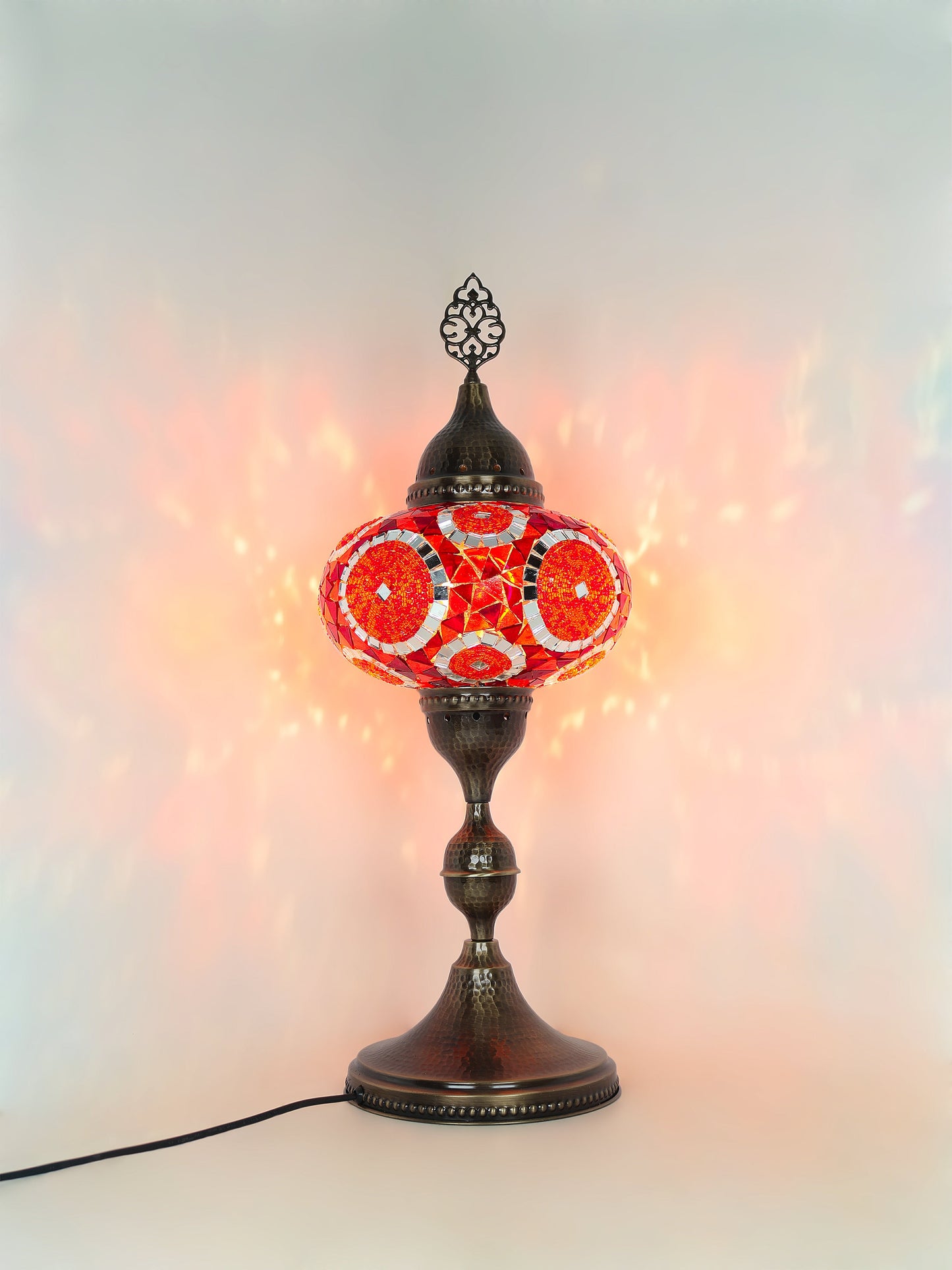 Turkish Mosaic Glass Table Lamp