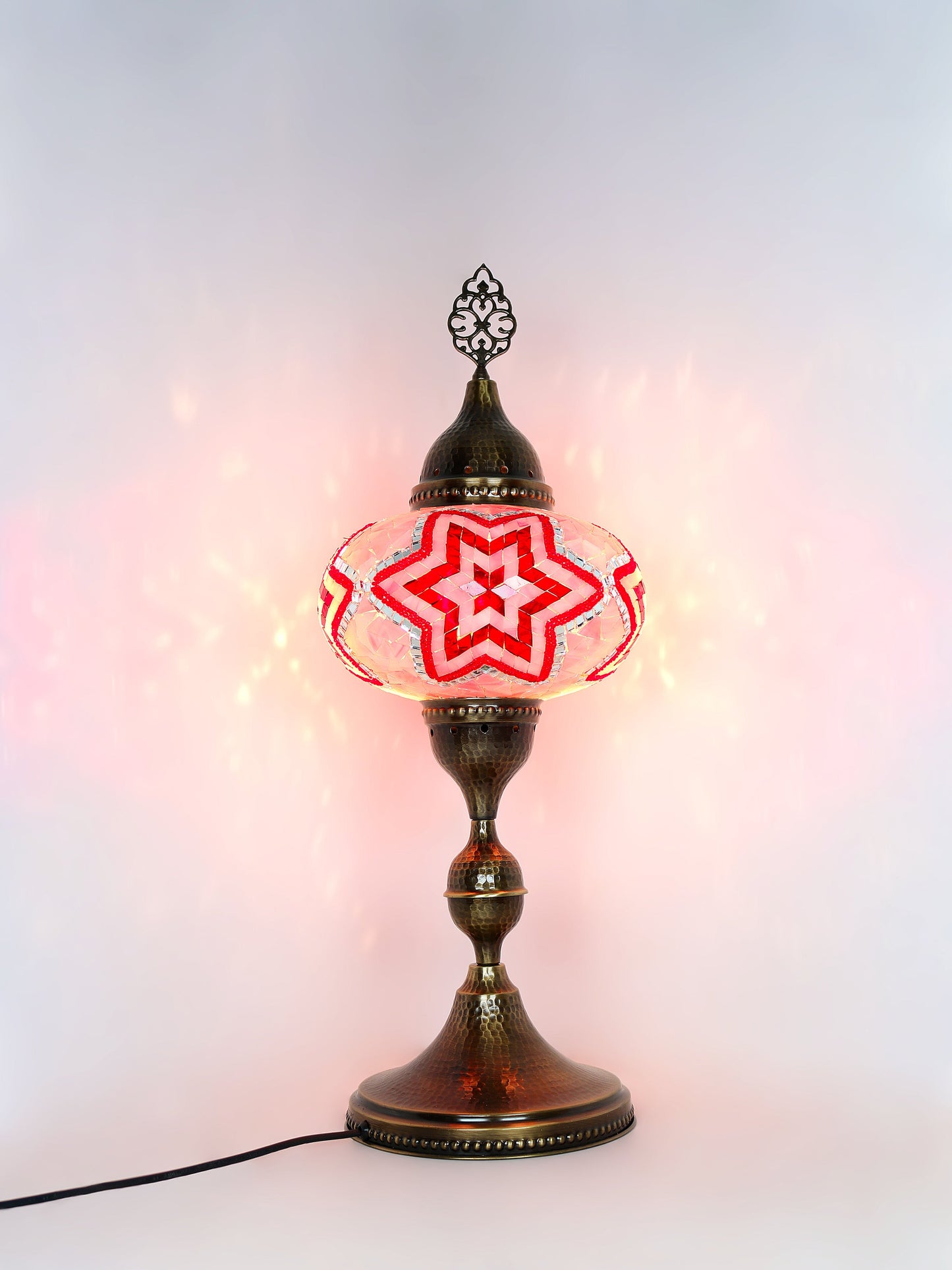 Turkish Mosaic Glass Table Lamp