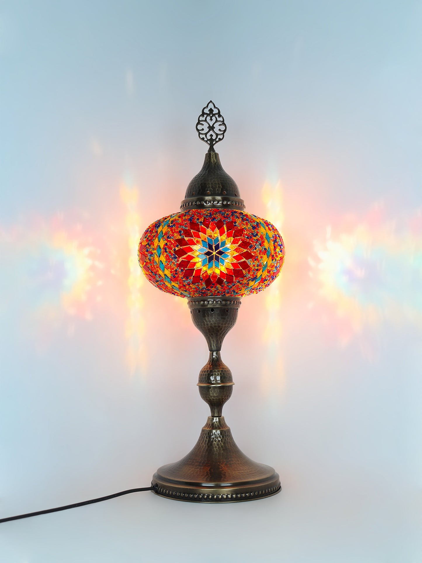 Turkish Mosaic Glass Table Lamp