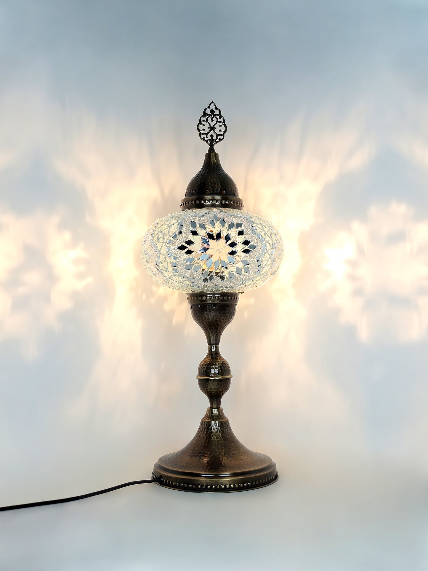 Turkish Mosaic Glass Table Lamp