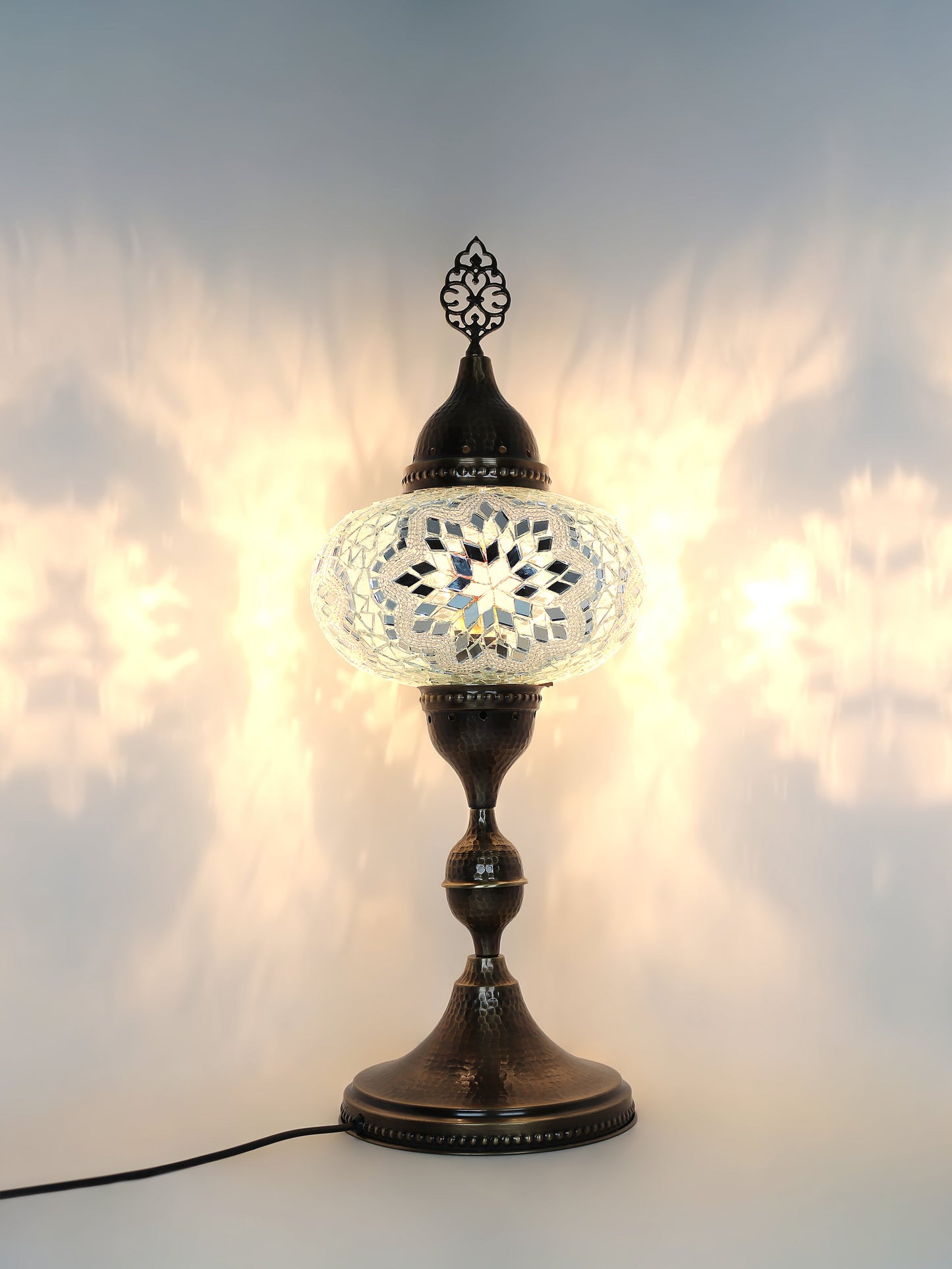 Turkish Mosaic Glass Table Lamp