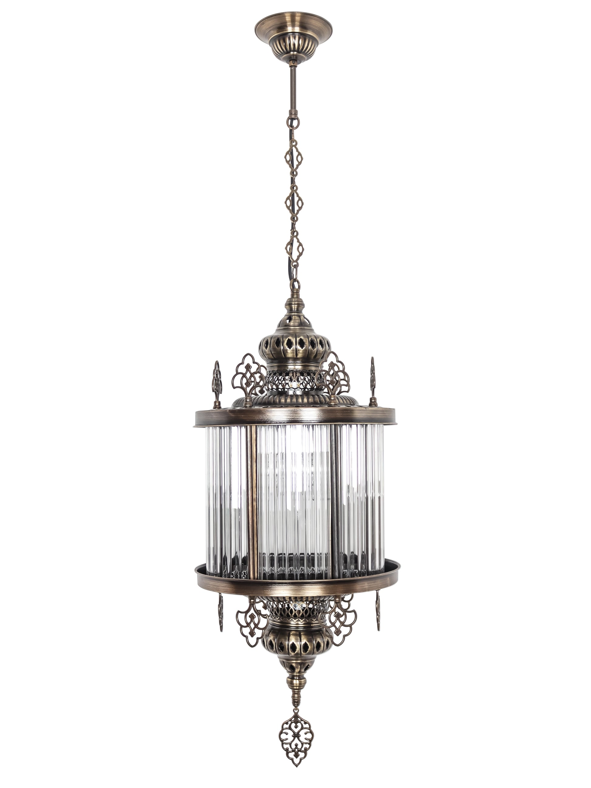 Ottoman Clear Glass Hanging Lights