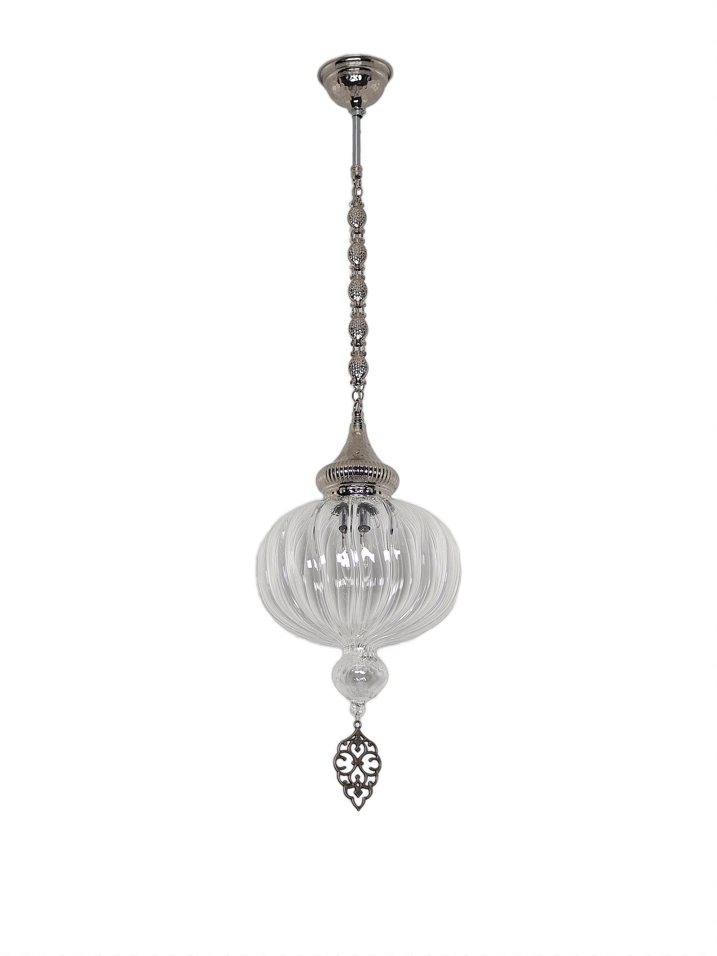 Ottoman Clear Glass Hanging Lights