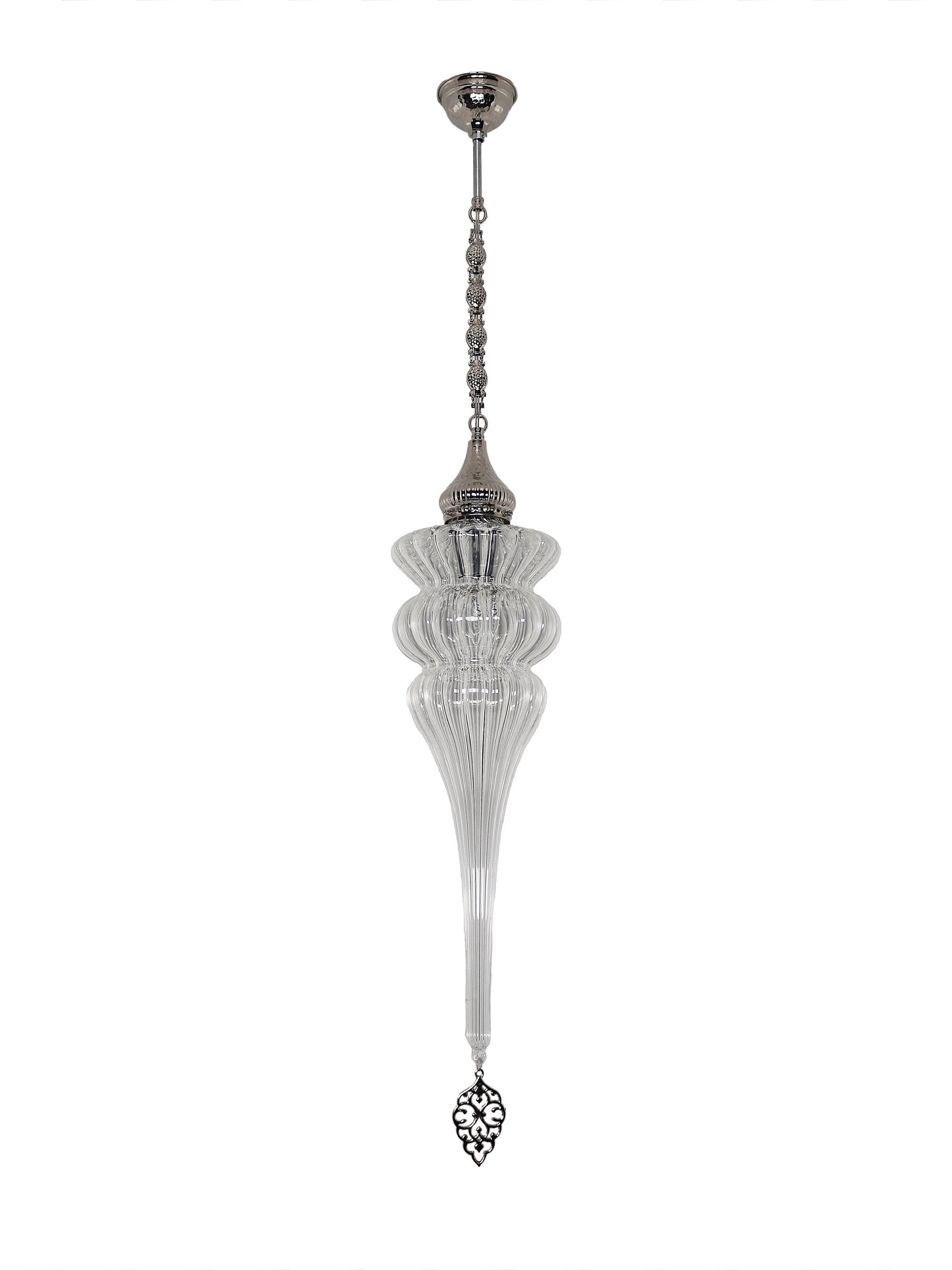 Ottoman Clear Glass Hanging Lights