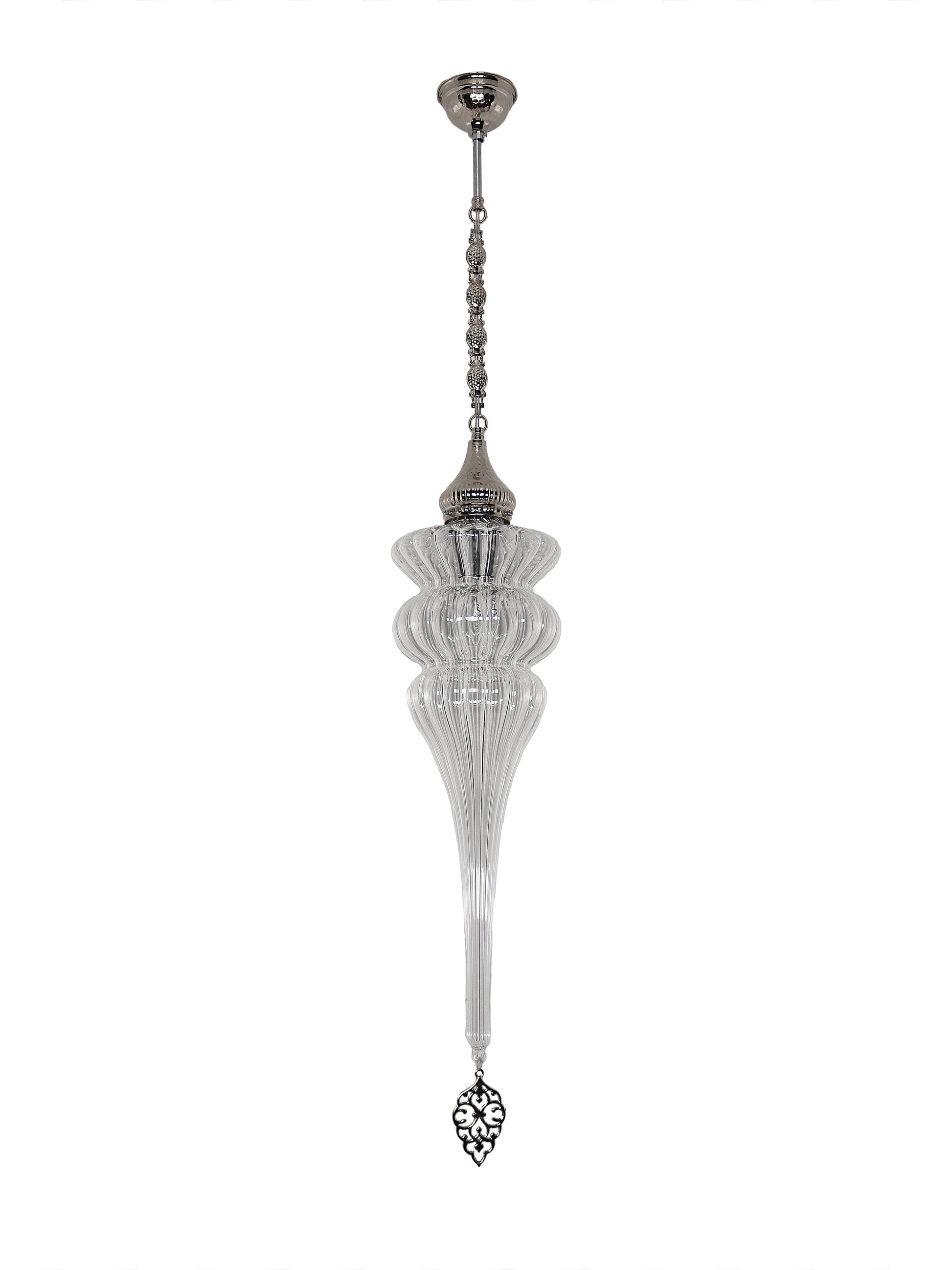 Ottoman Clear Glass Hanging Lights