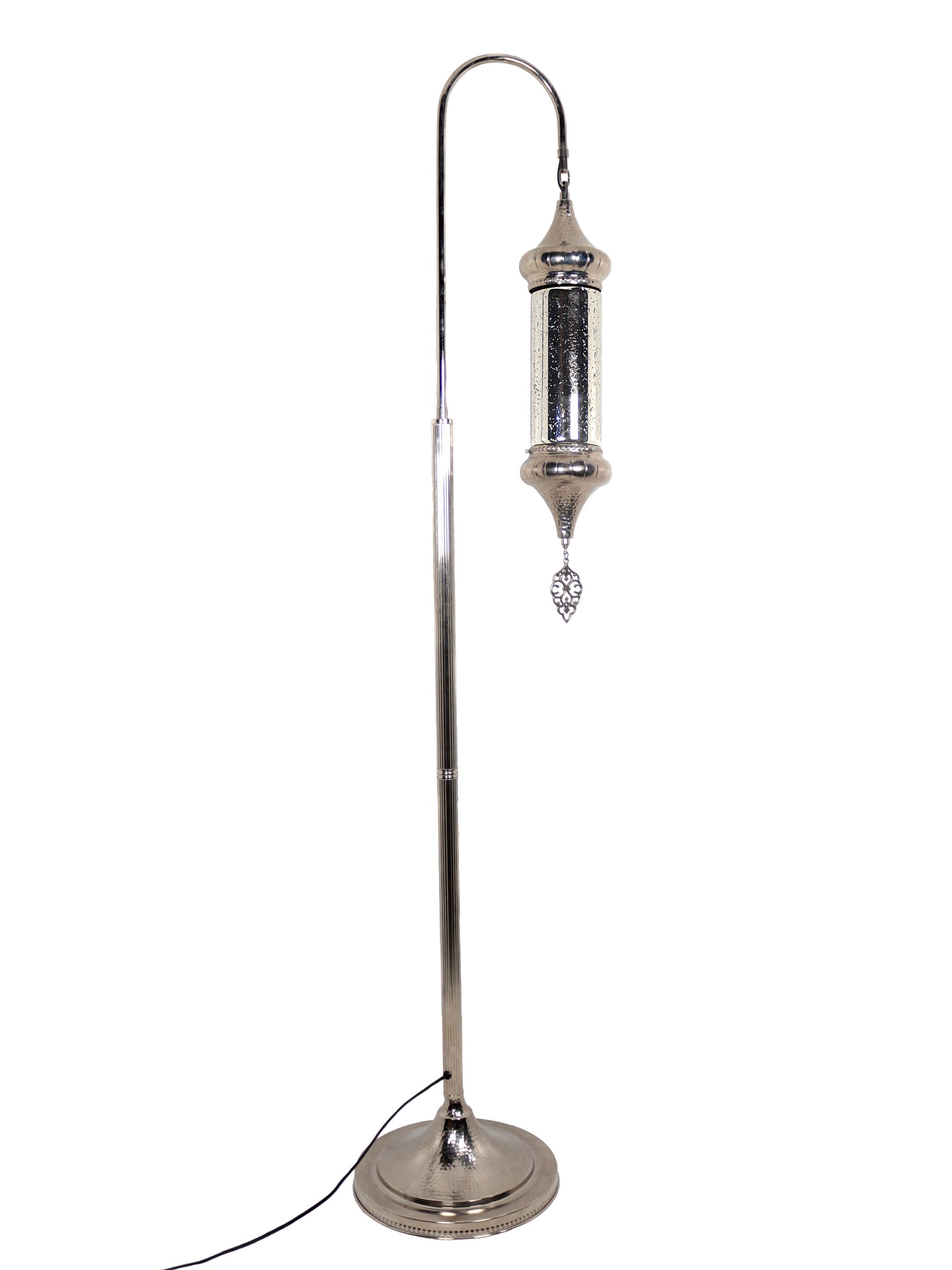 Ottoman Clear Glass Floor Lamp