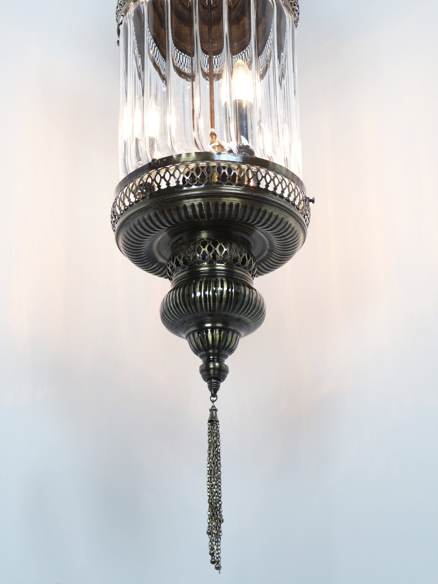 Ottoman Clear Glass Hanging Light