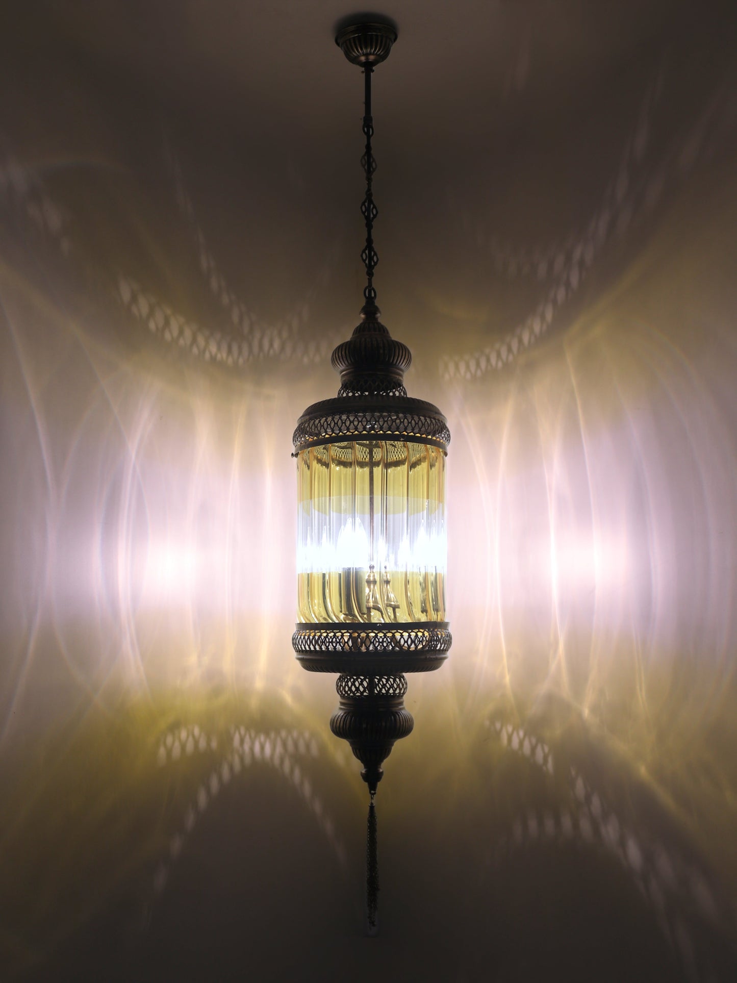 Ottoman Clear Glass Hanging Lights