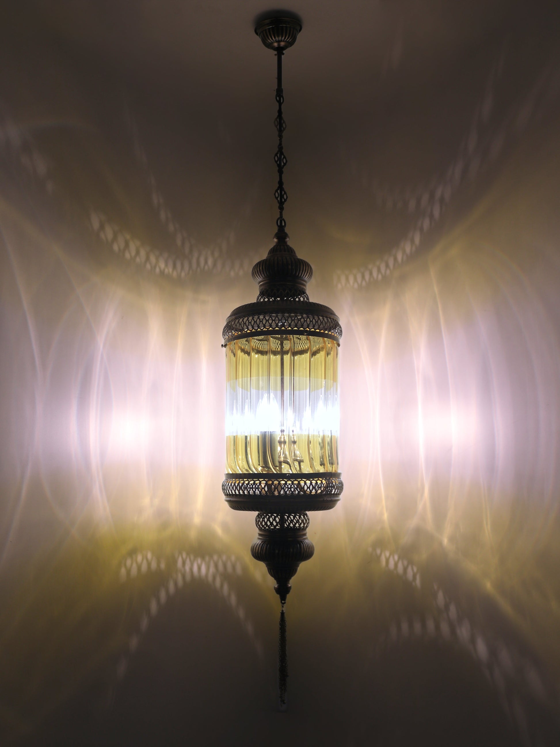 Ottoman Clear Glass Hanging Lights