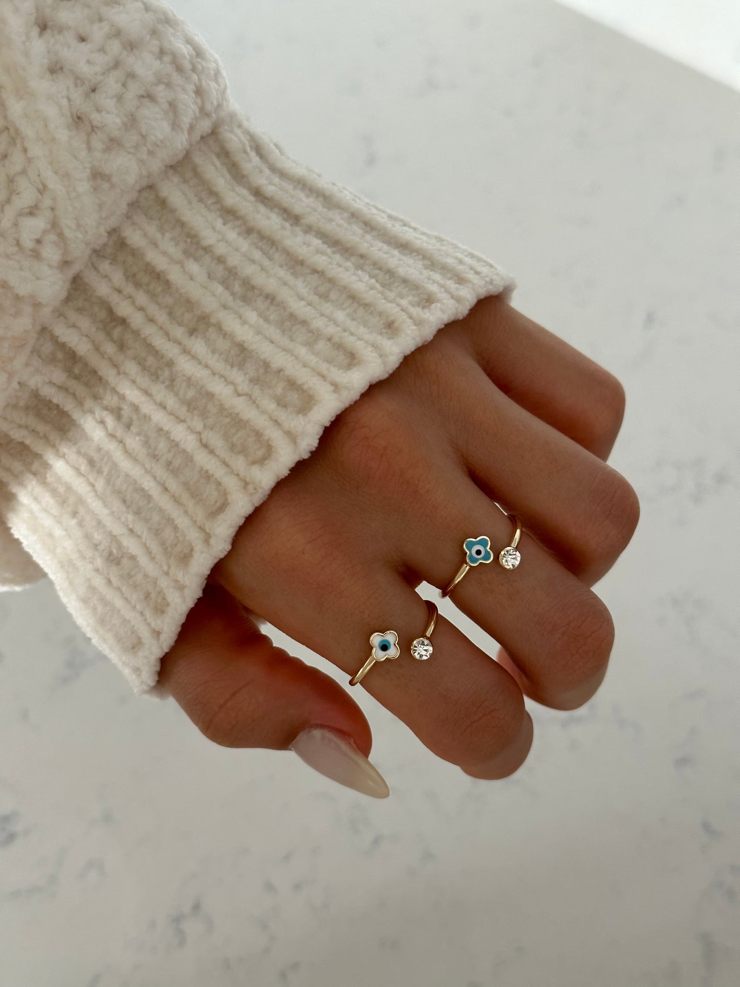 Turkish Good Luck Adjustable Ring