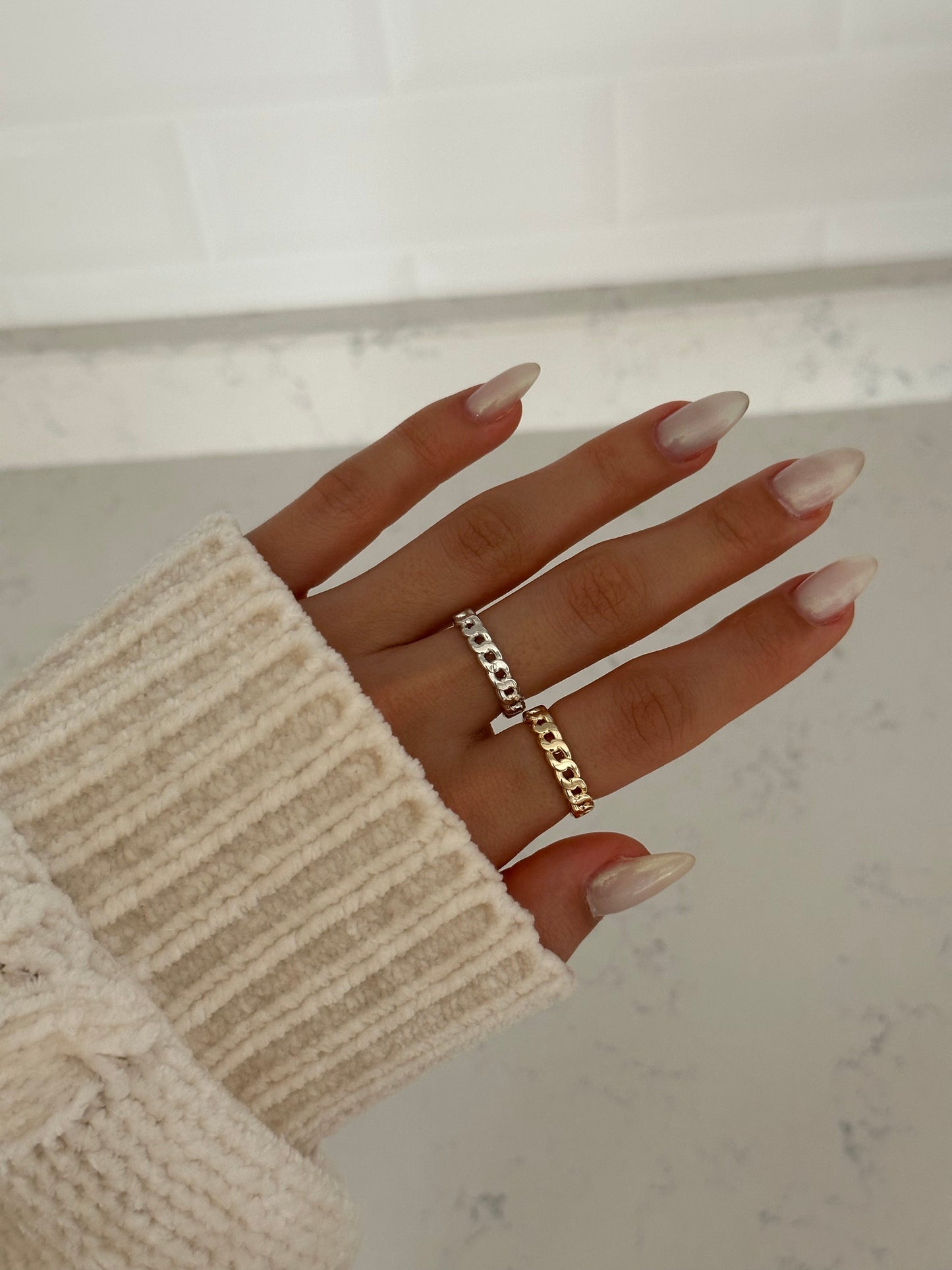 Turkish Woven Pattern Adjustable Ring