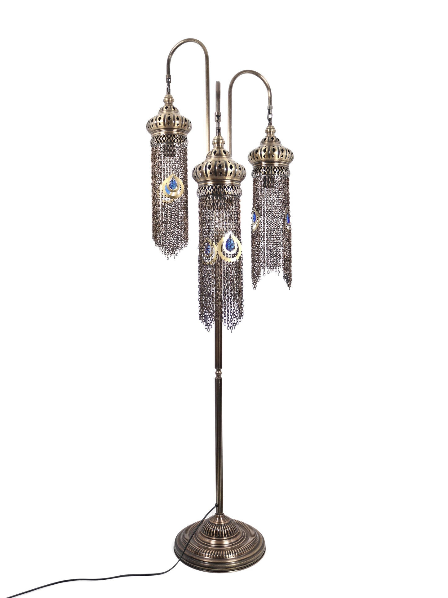 Turkish Chain Floor Lamp