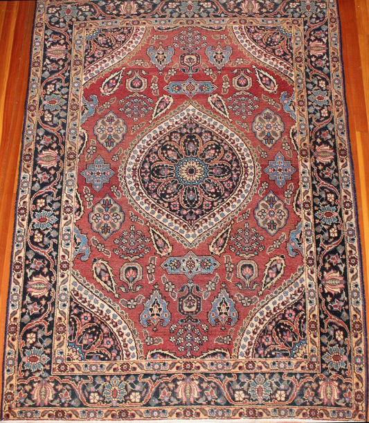 Antique Persian Medallion Rug