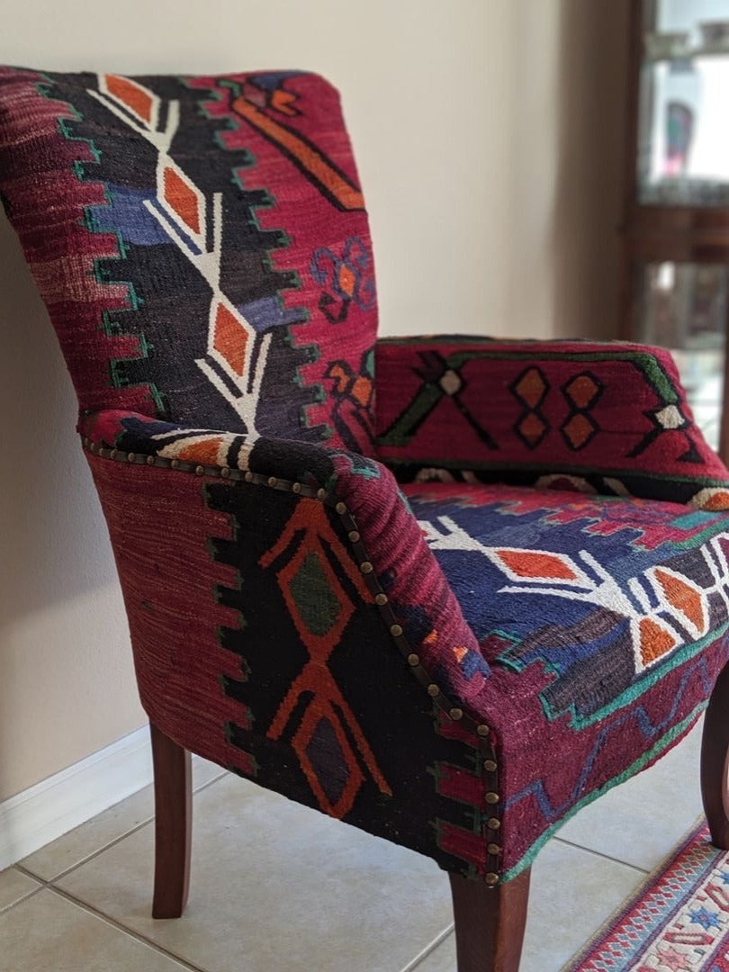 Turkish Kilim Armchair