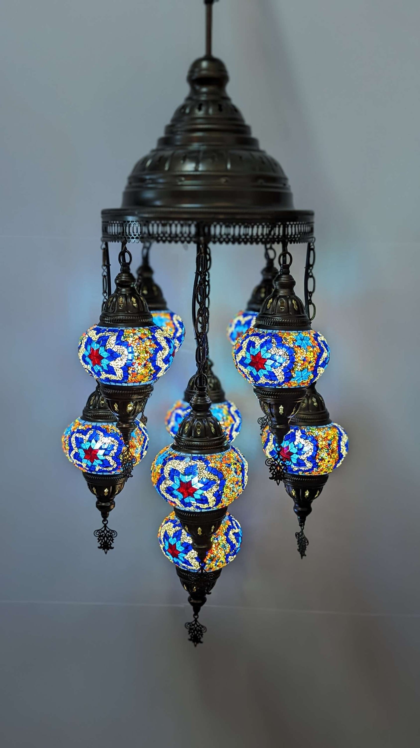 Mosaic Turkish Chandelier