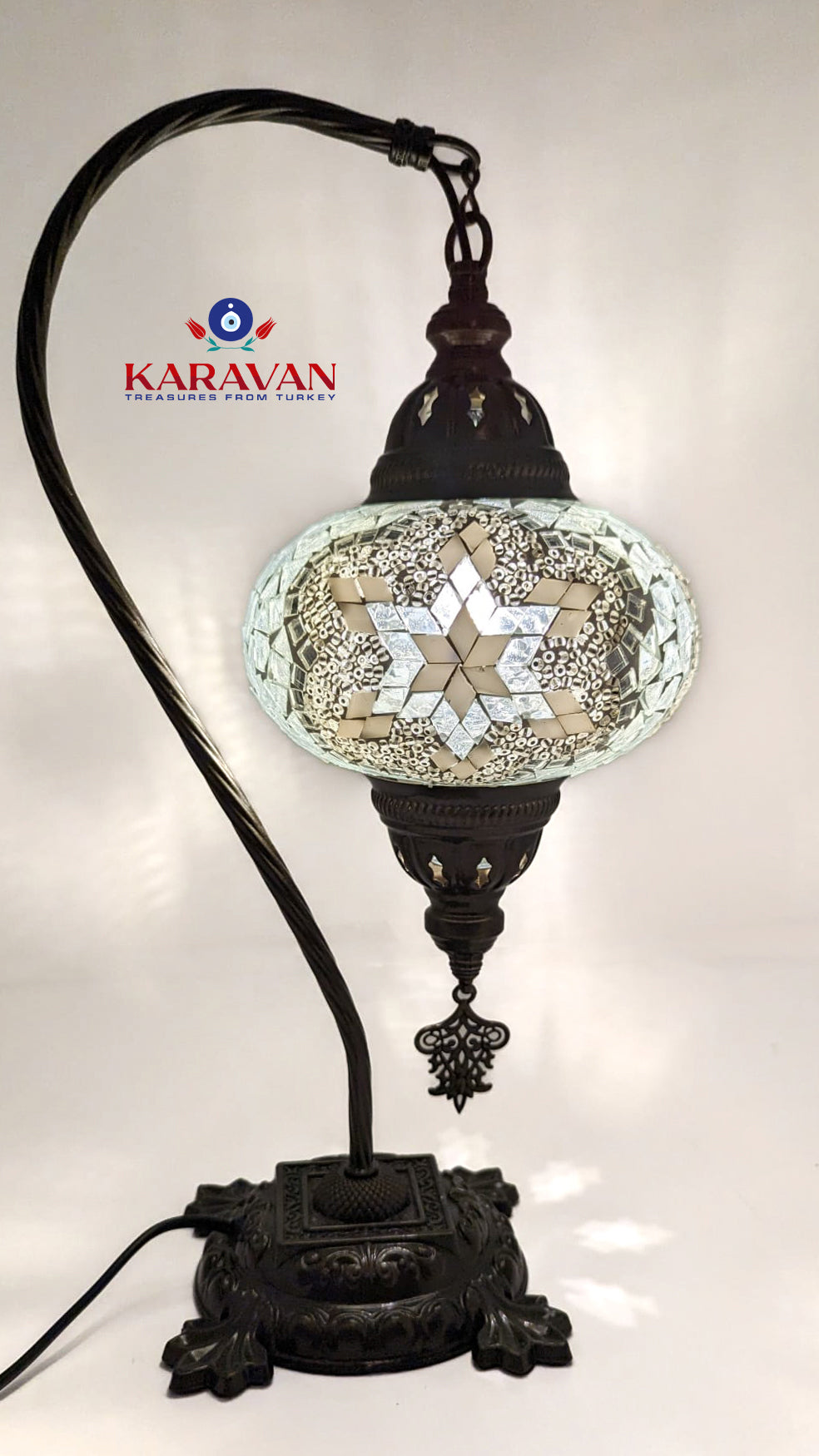 Turkish Floor Lamp Handmade Glass Mosaic