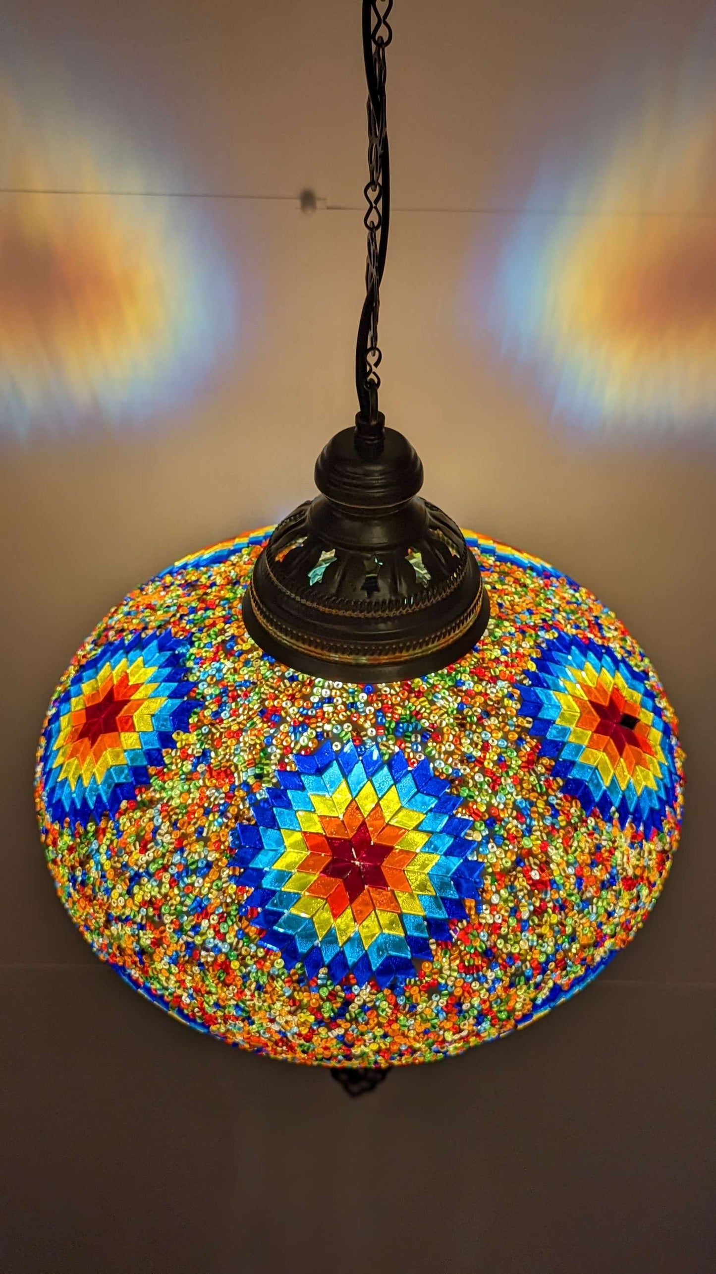 Mosaic Turkish Hanging Light