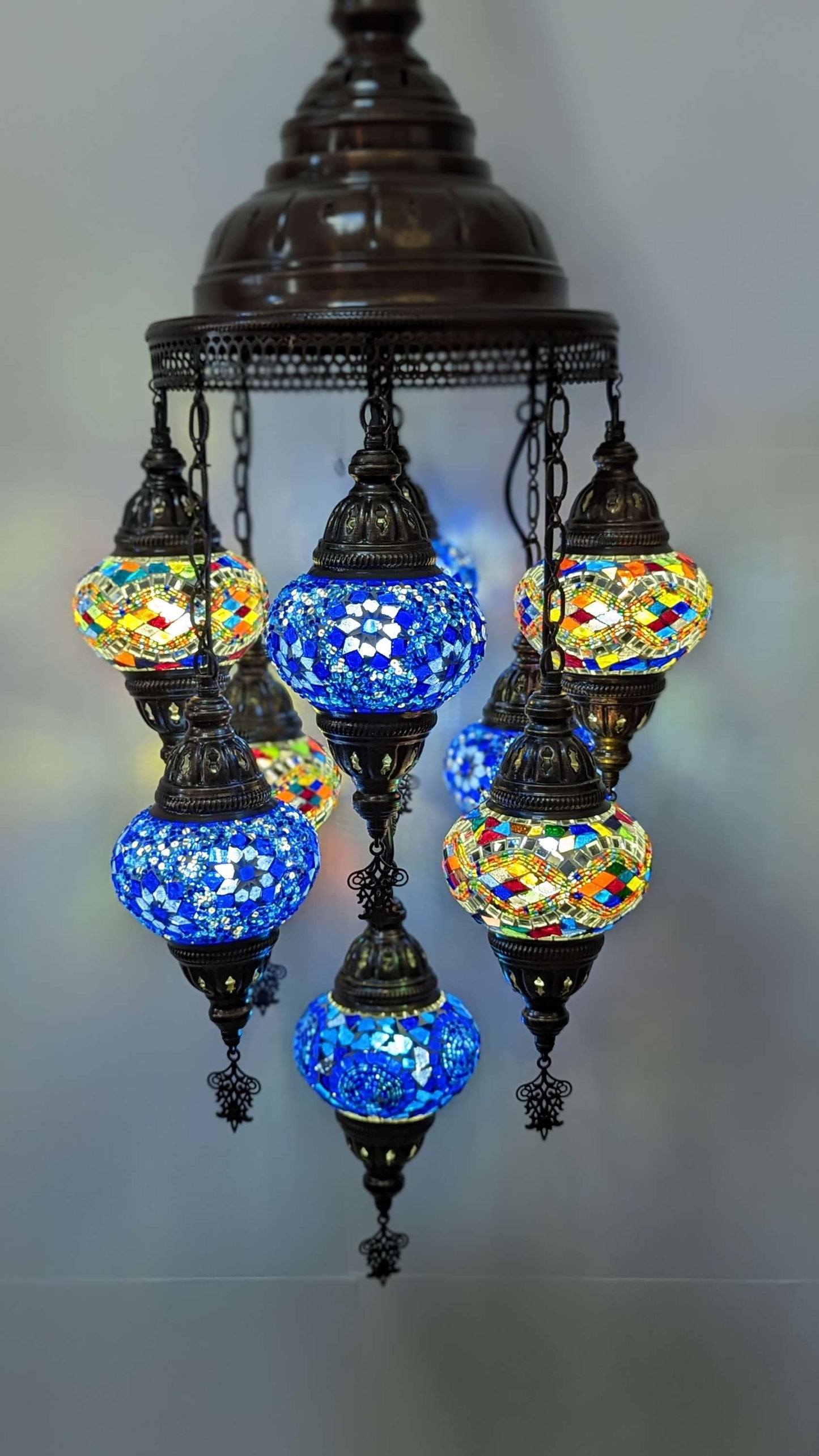 Mosaic Turkish Chandelier