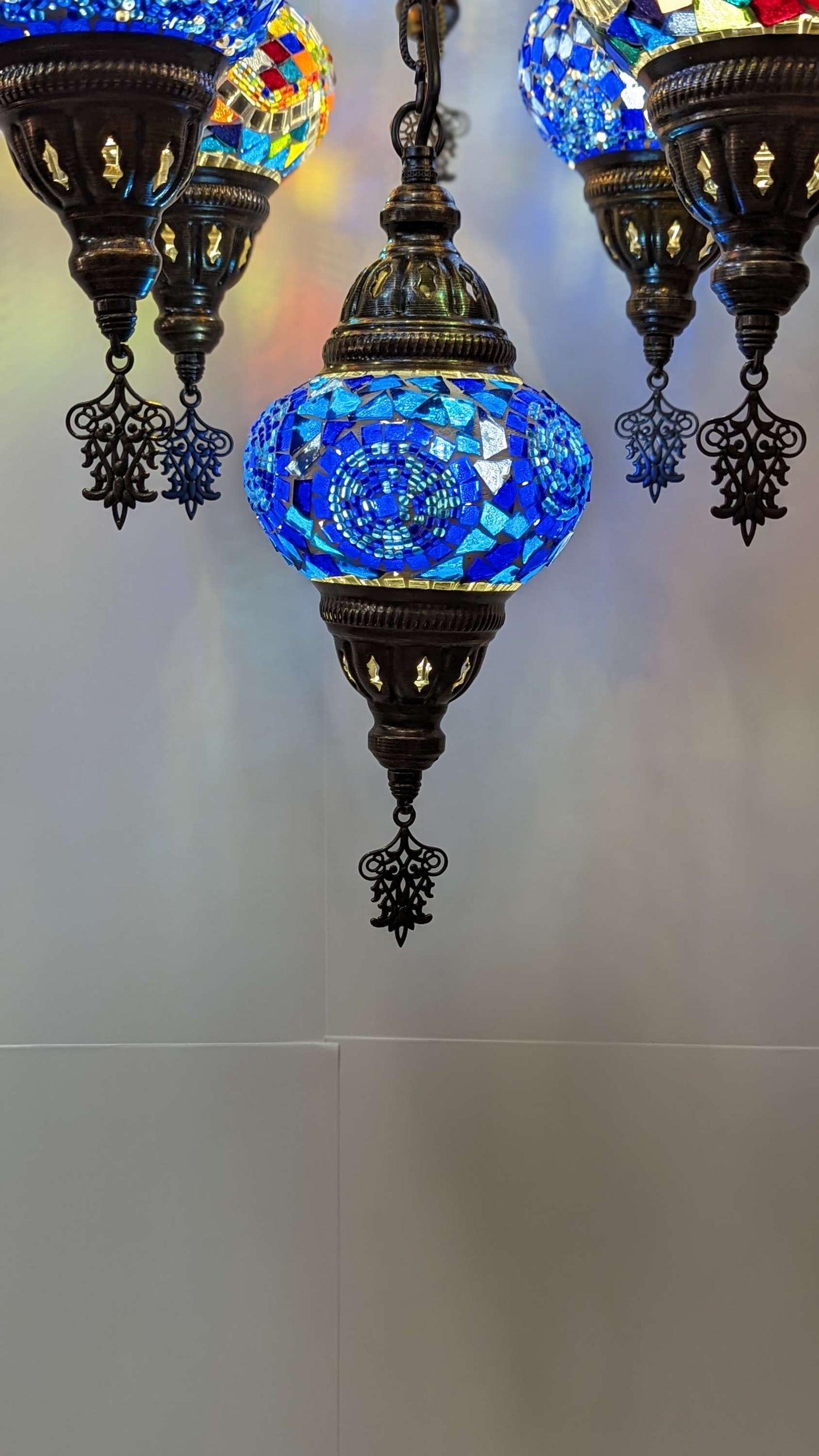 Mosaic Turkish Chandelier