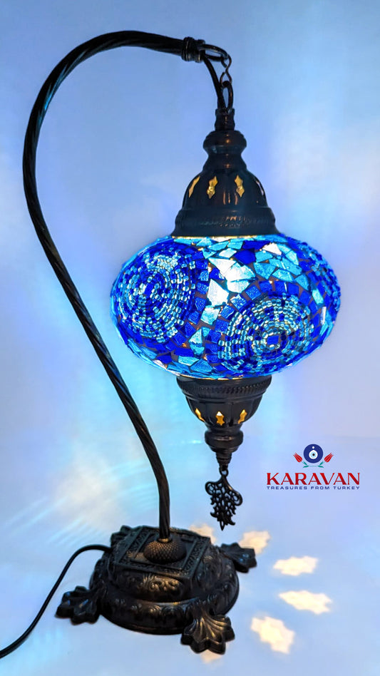 Turkish Floor Lamp Handmade Glass Mosaic