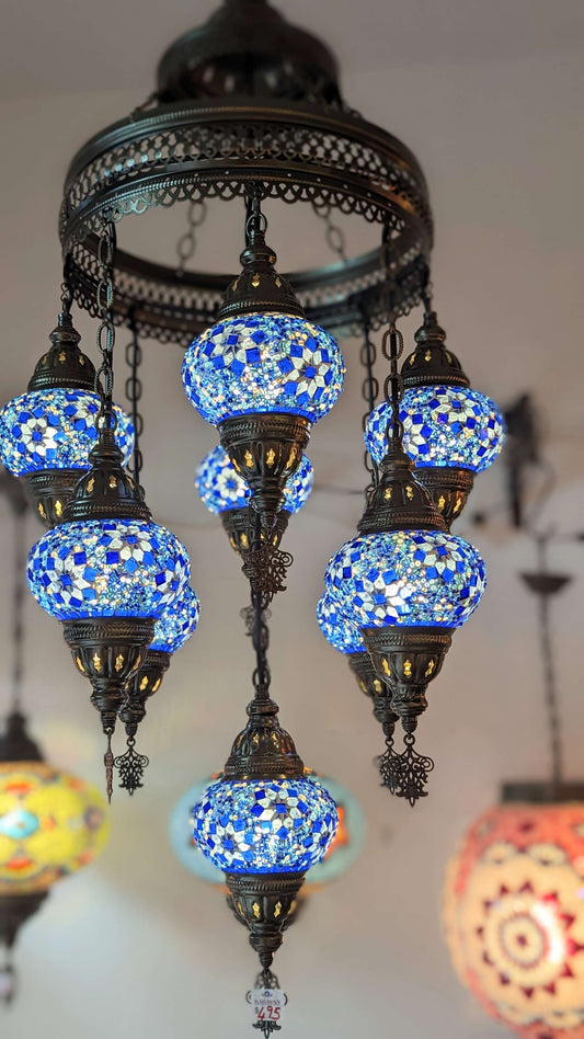 Mosaic Turkish Chandelier