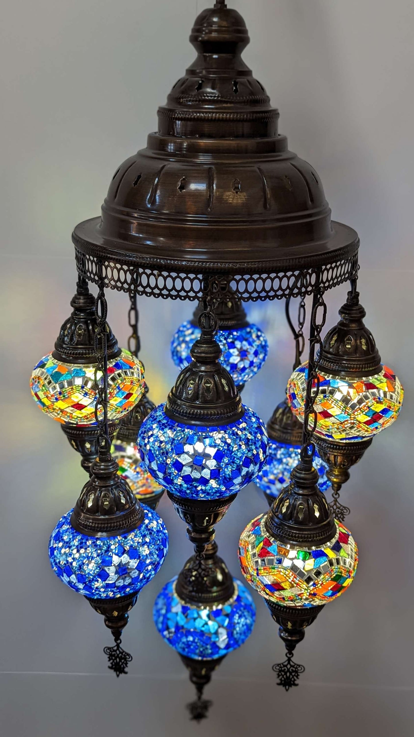 Mosaic Turkish Chandelier