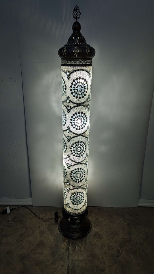 Turkish Floor Lamp Handmade Glass Mosaic