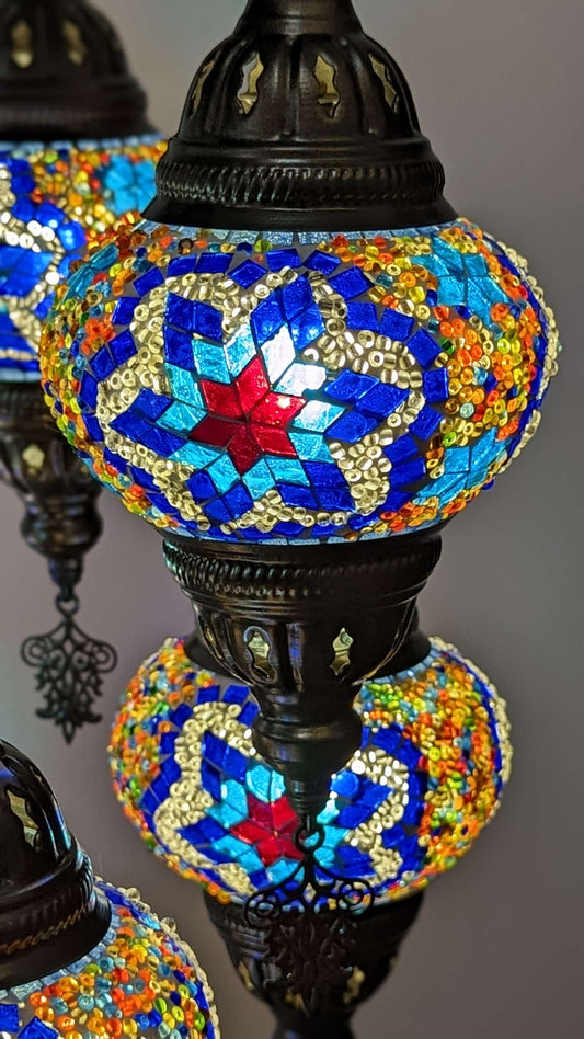 Mosaic Turkish Chandelier