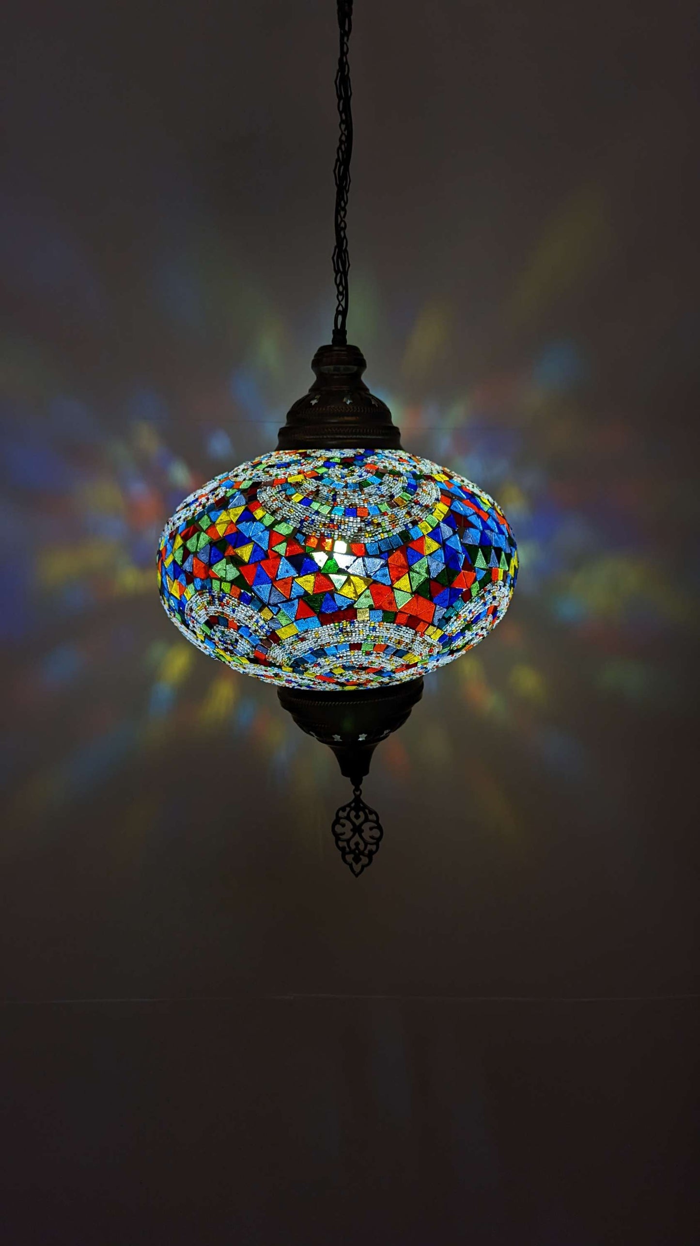 Mosaic Turkish Hanging Light