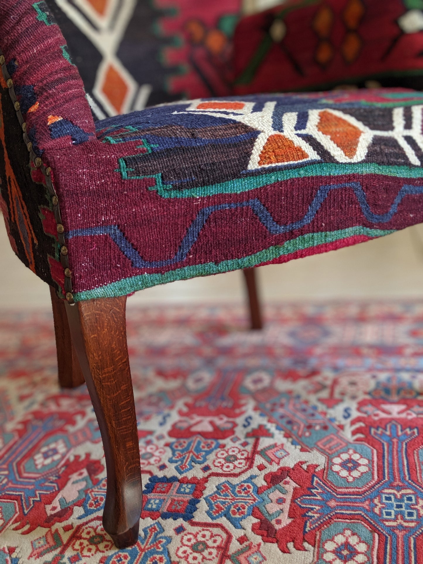 Turkish Kilim Armchair