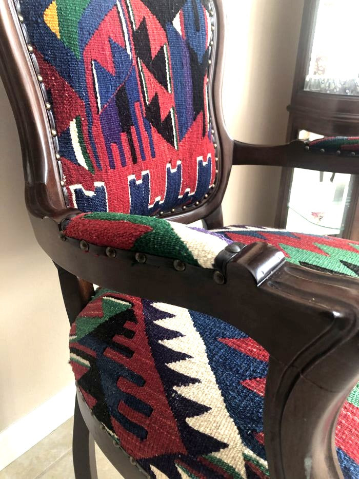 Turkish Kilim Armchair