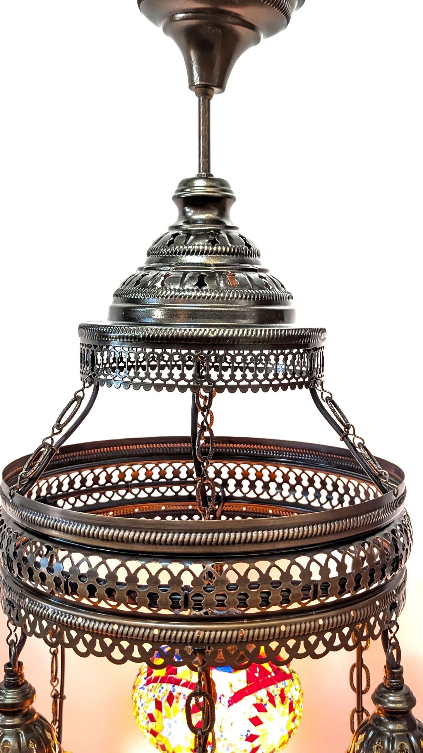 Mosaic Turkish Chandelier