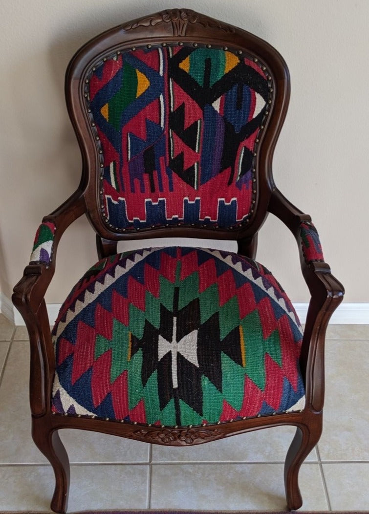 Turkish Kilim Armchair