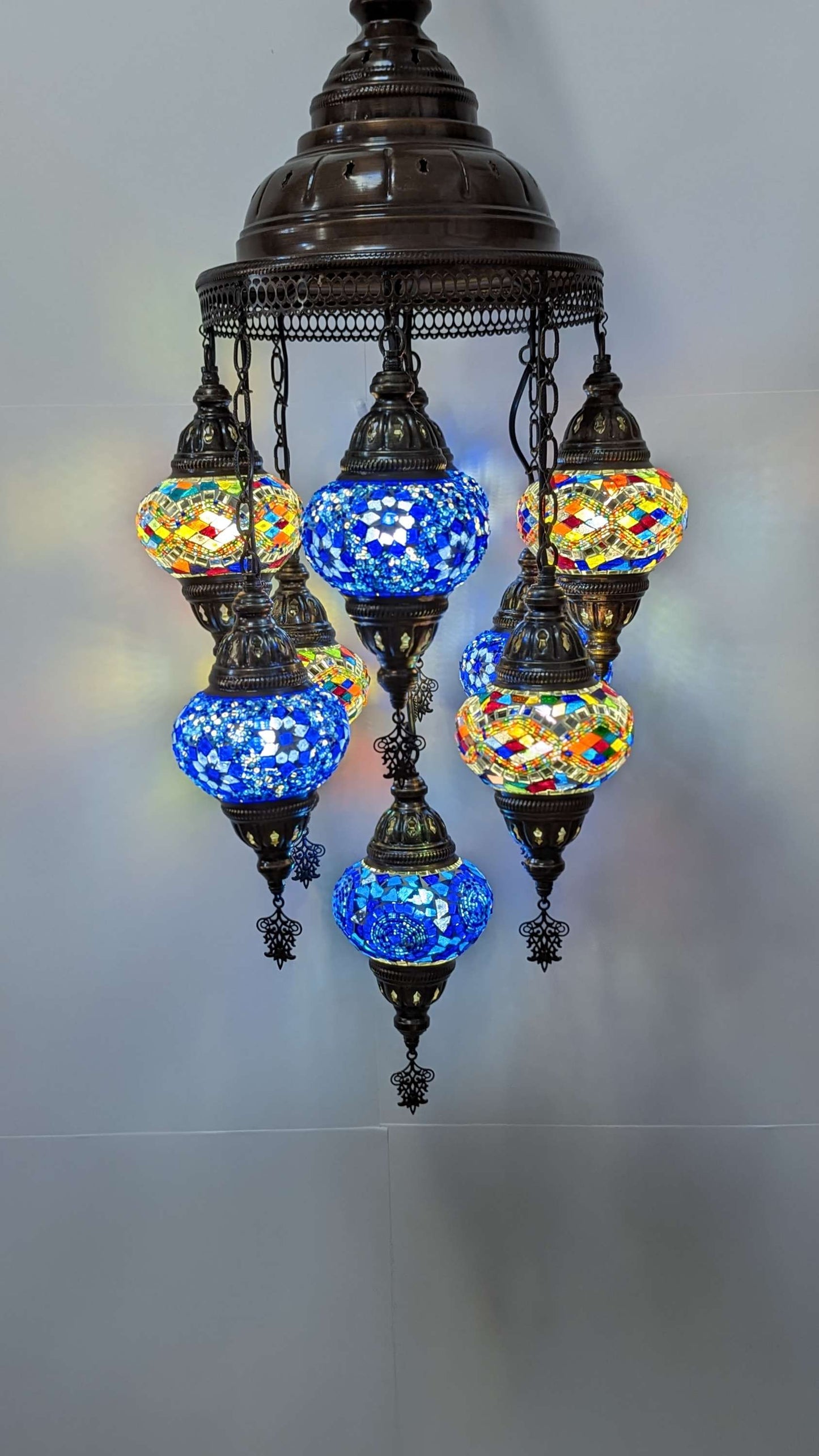Mosaic Turkish Chandelier