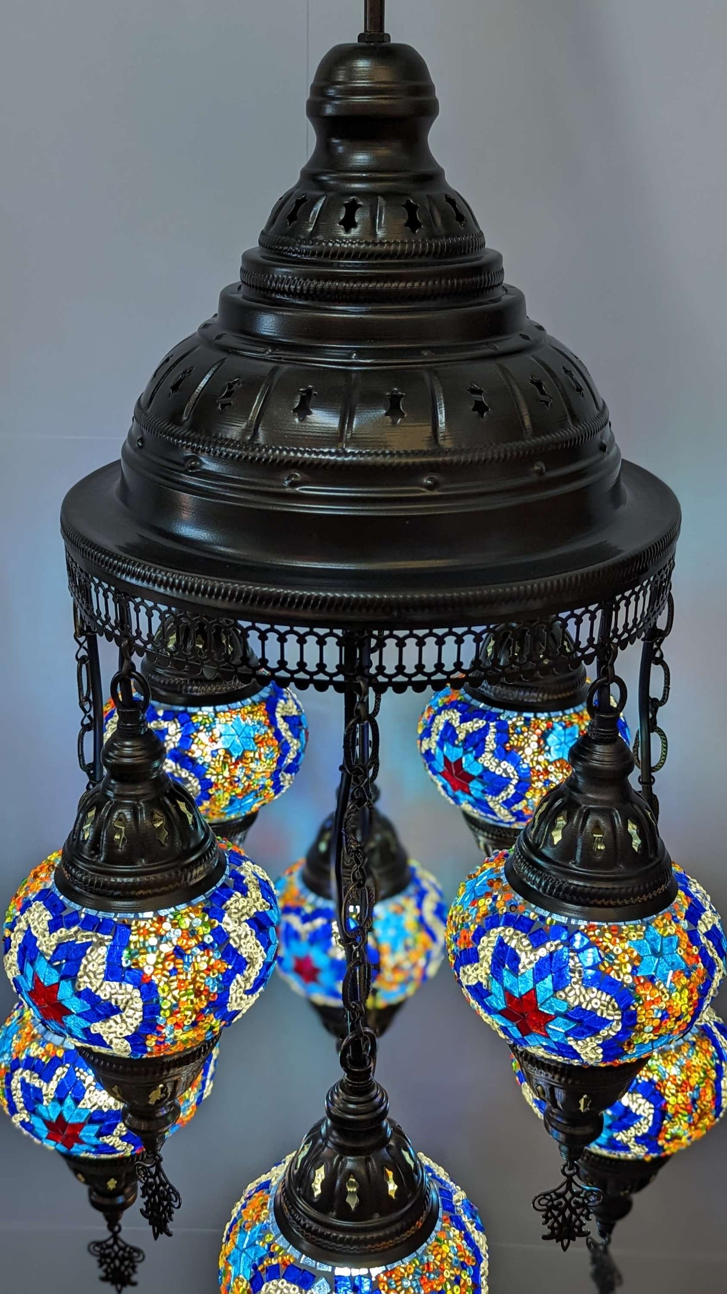 Mosaic Turkish Chandelier