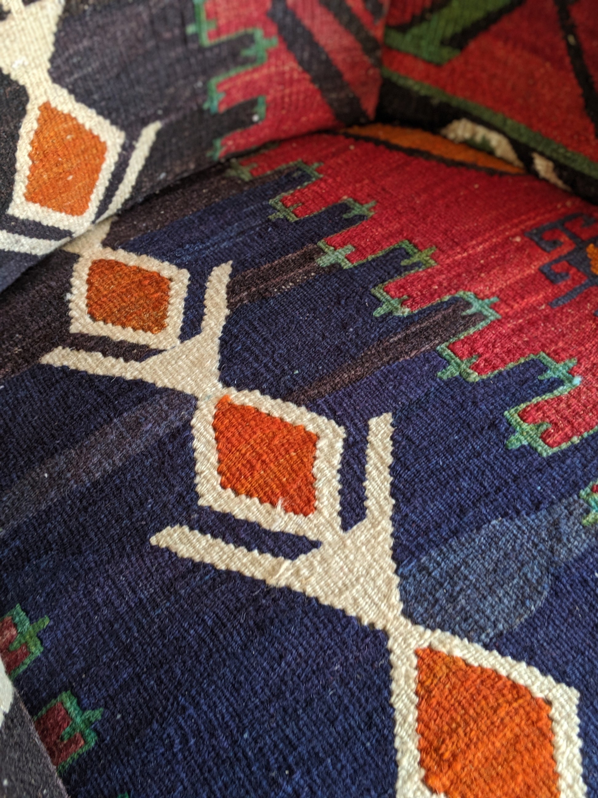 Turkish Kilim Armchair