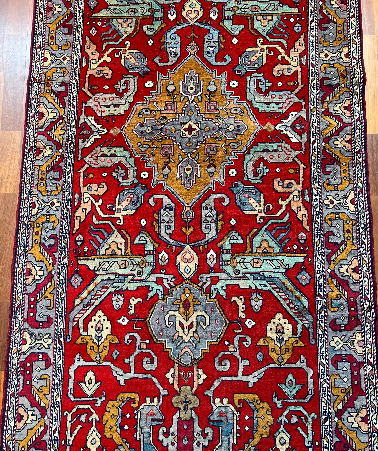 Carpet Antique Dragon Azeri Runner