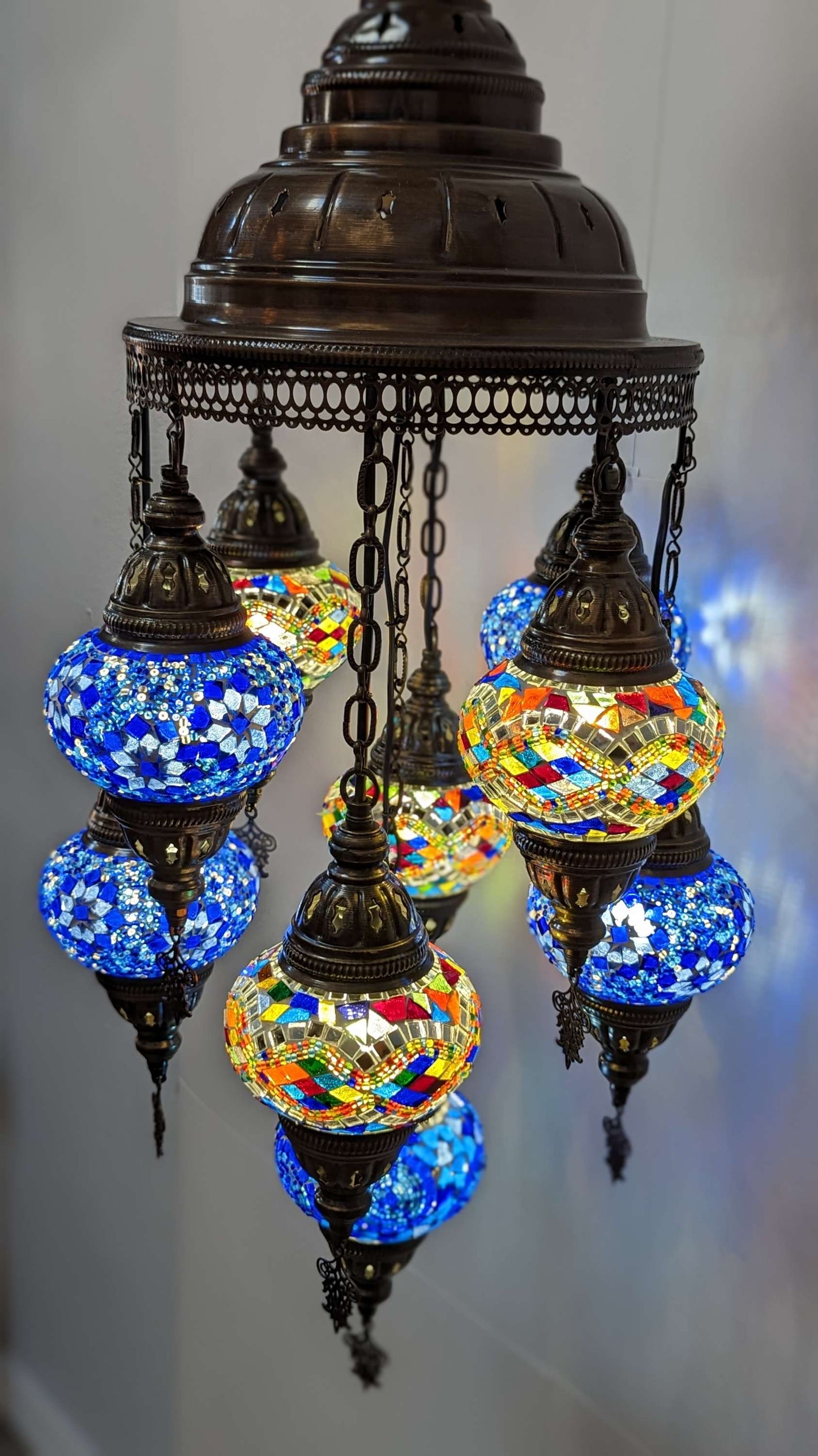 Mosaic Turkish Chandelier