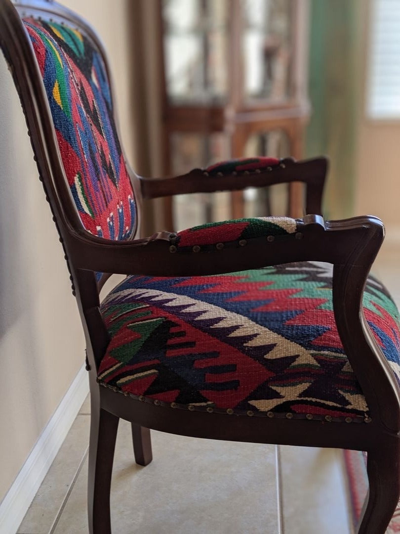 Turkish Kilim Armchair