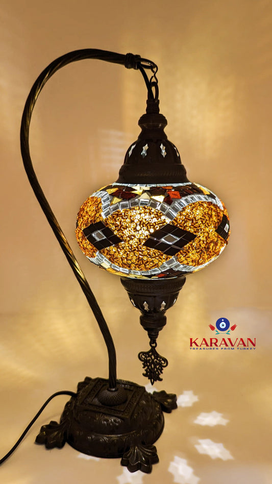 Turkish Floor Lamp Handmade Glass Mosaic