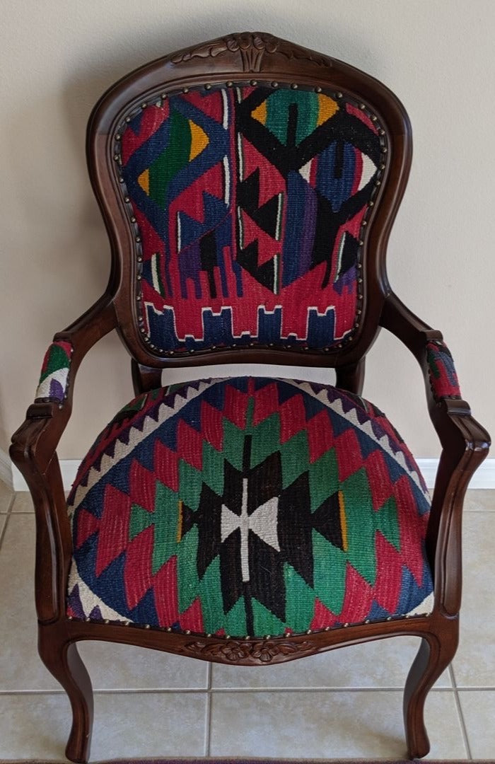 Turkish Kilim Armchair