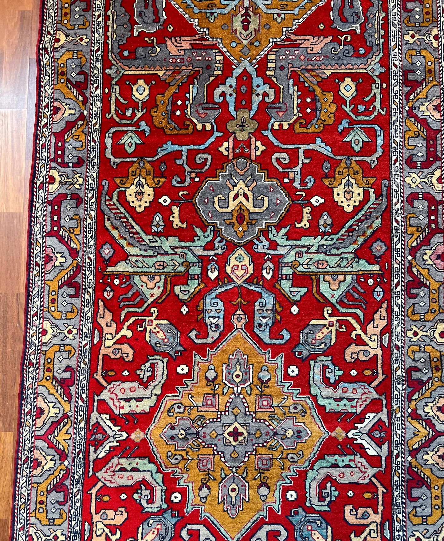 Carpet Antique Dragon Azeri Runner