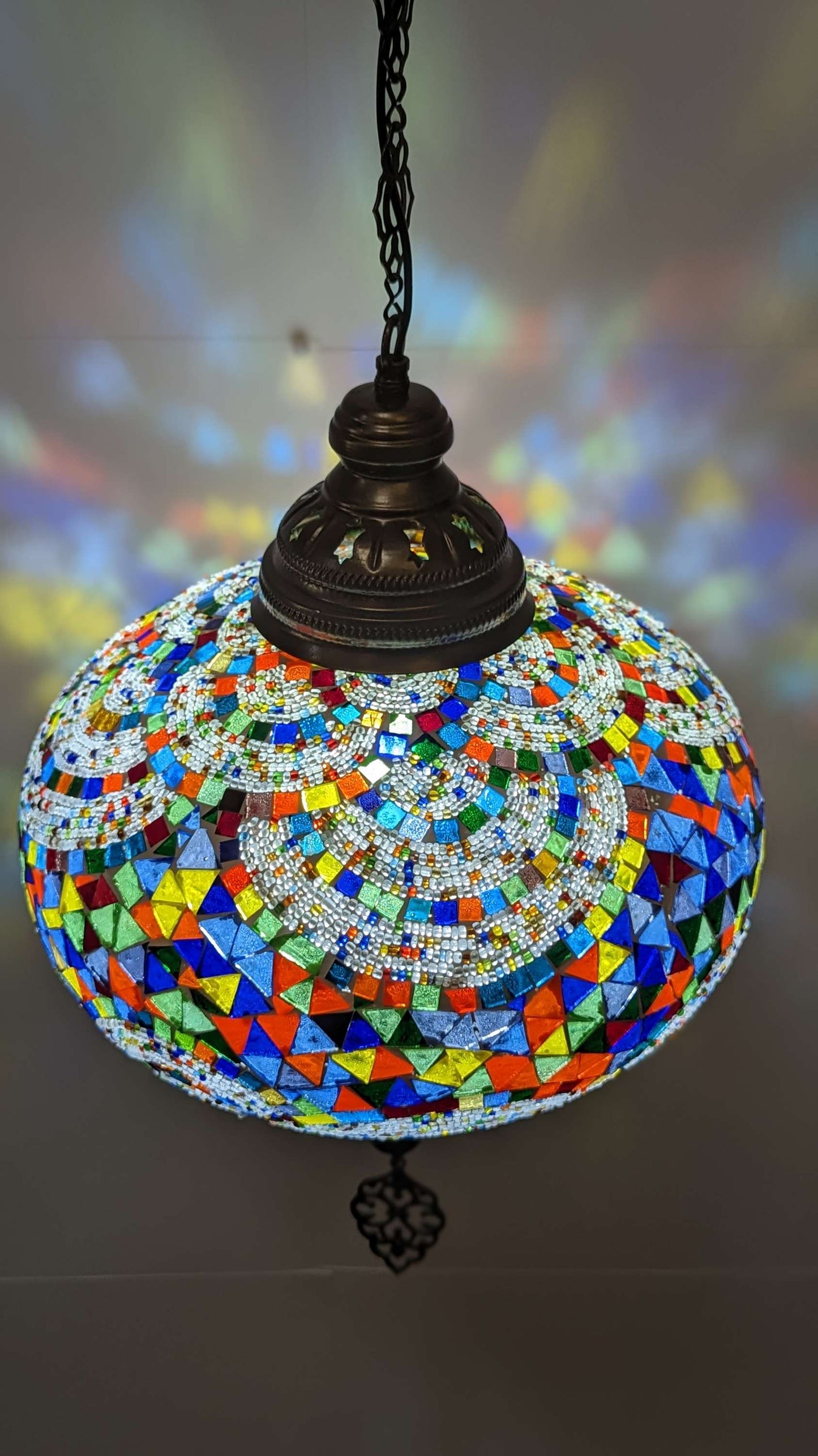 Mosaic Turkish Hanging Light