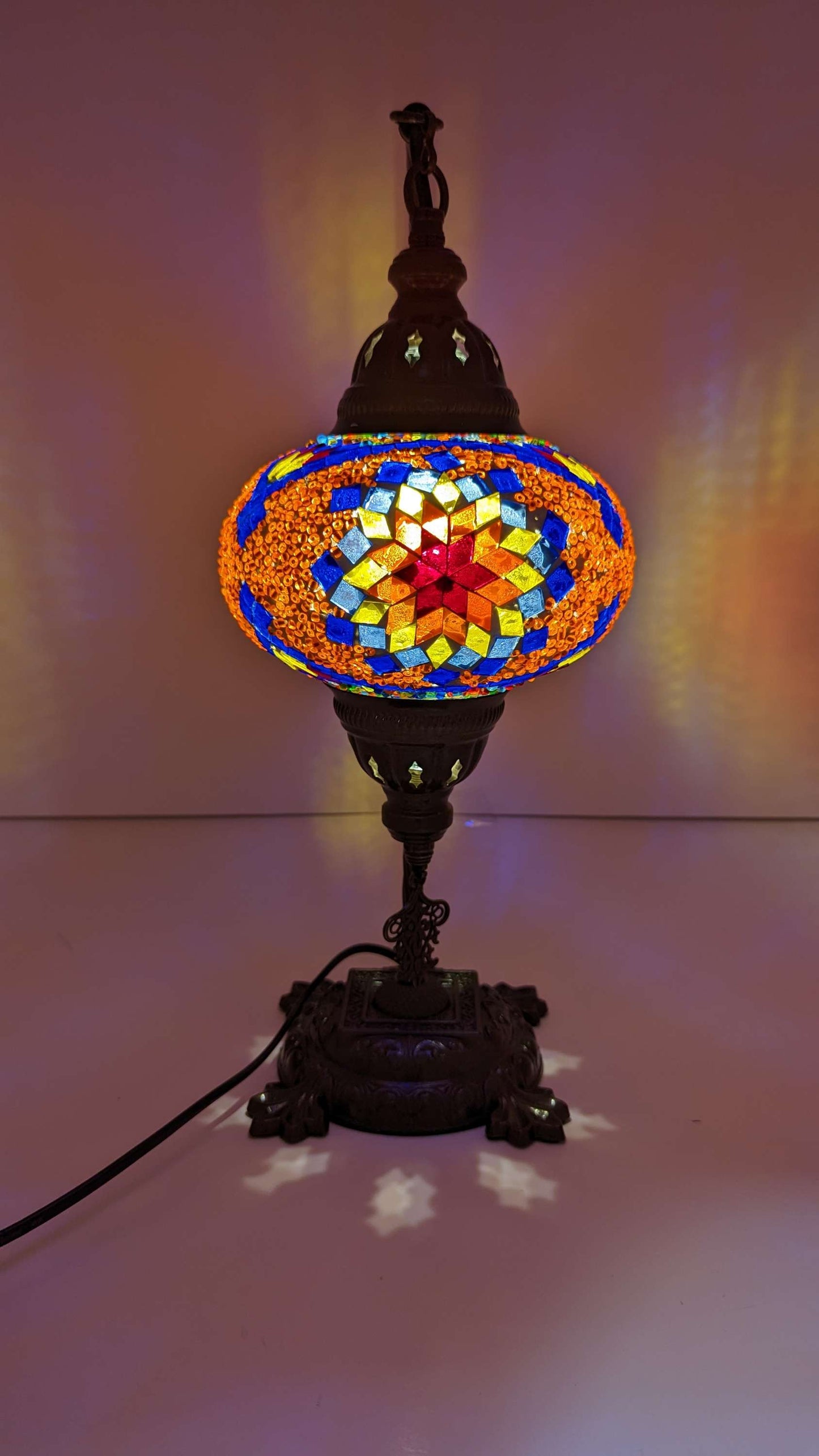 Mosaic Turkish Table Lanterns