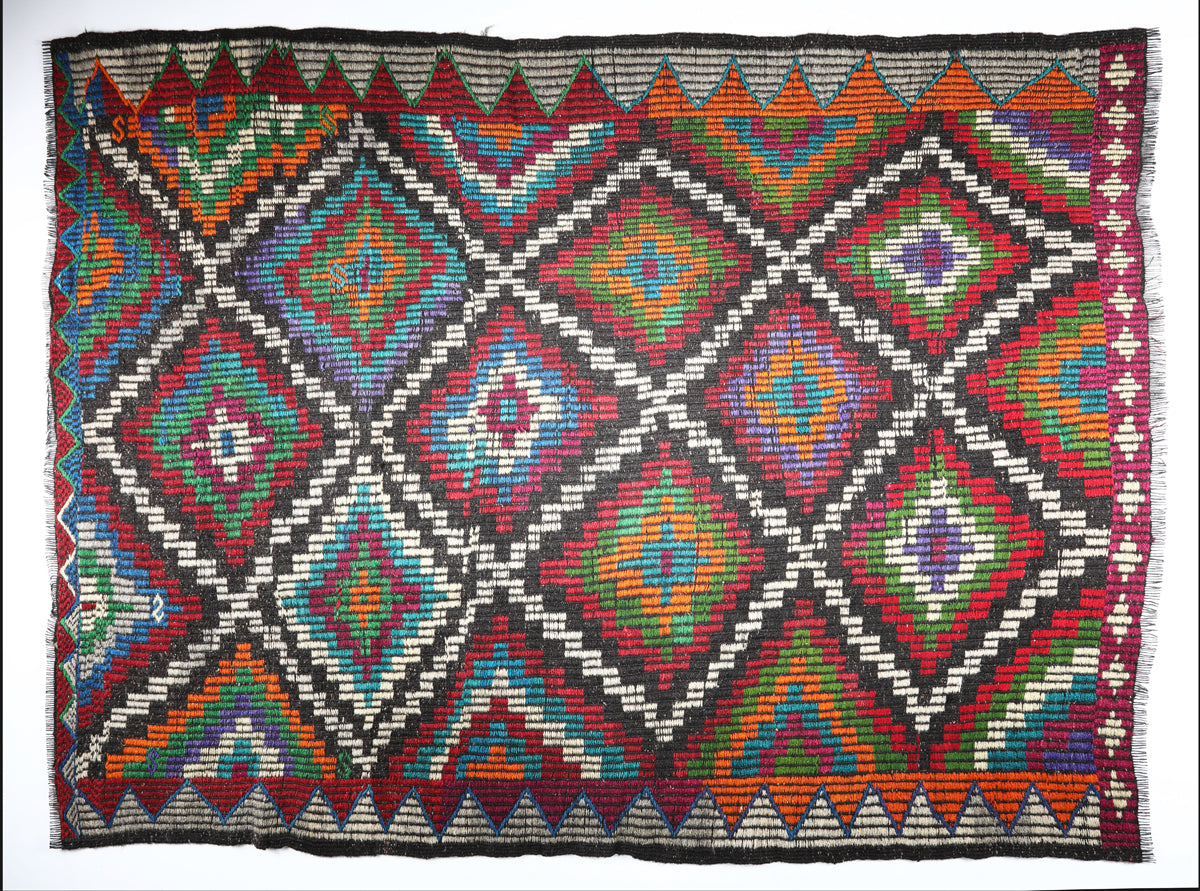 Vintage Manisa Jijim Kilim